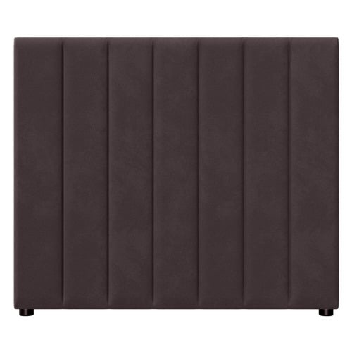 Riess Brown Velvet Bedhead