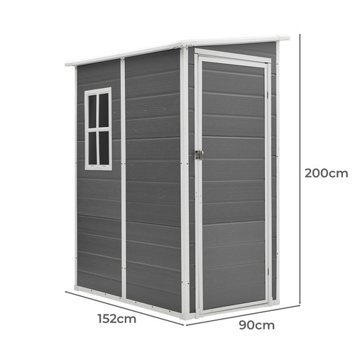 Gary Polypropylene Garden Shed