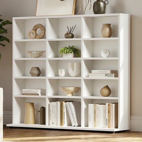 Howbert 15 Shelf Bookcase