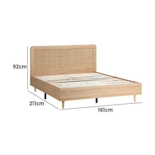 Dahlia Rubberwood Bed Frame