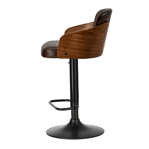 Layne Faux Leather Adjustable Bar Stools