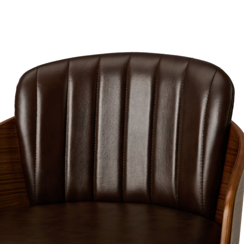 Layne Faux Leather Adjustable Bar Stools