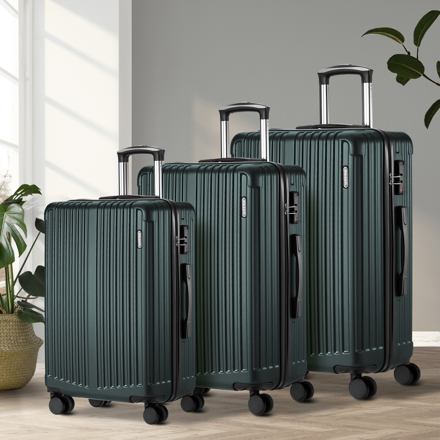 3-Piece-Pink-Deanna-Luggage-Set