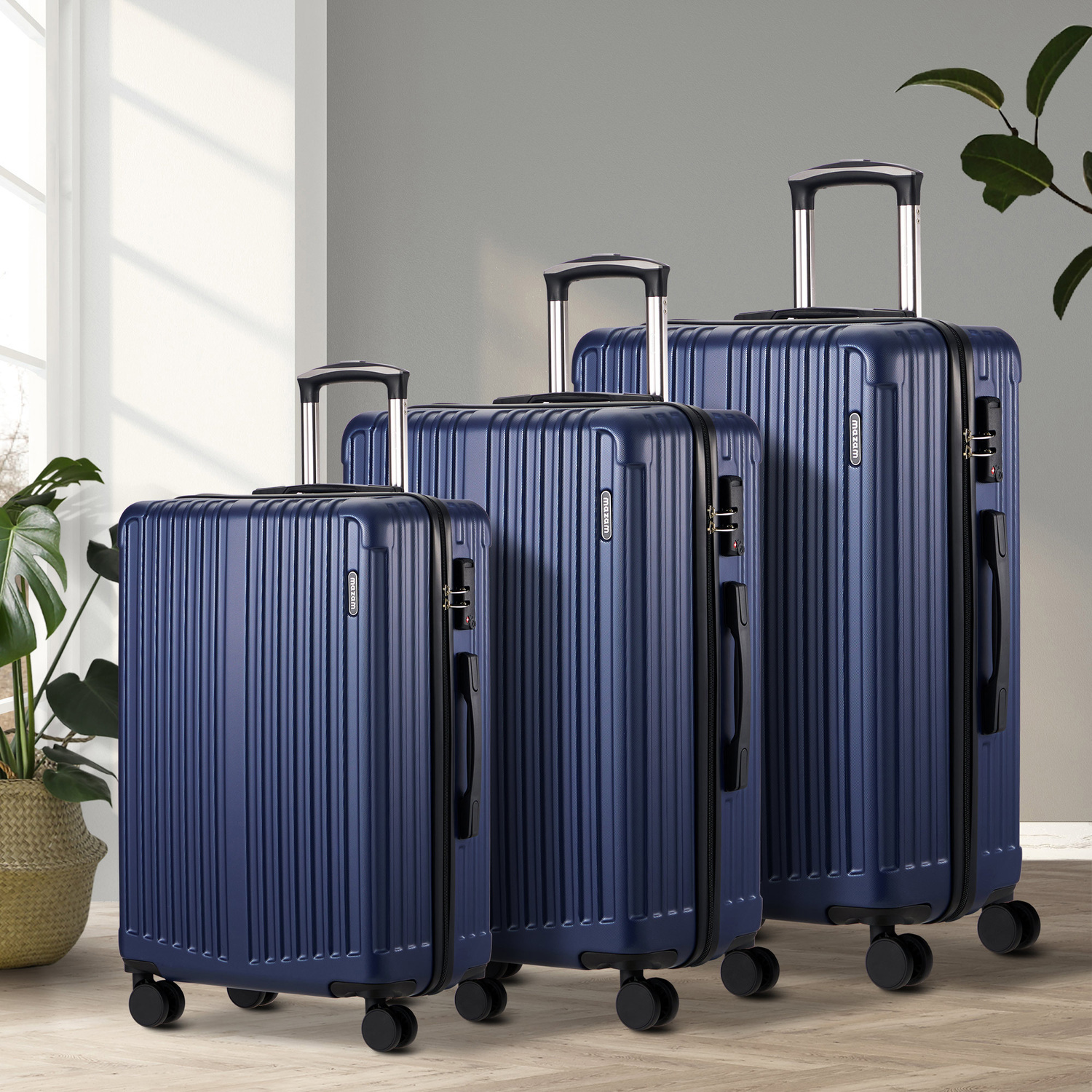 3-Piece-Pink-Deanna-Luggage-Set