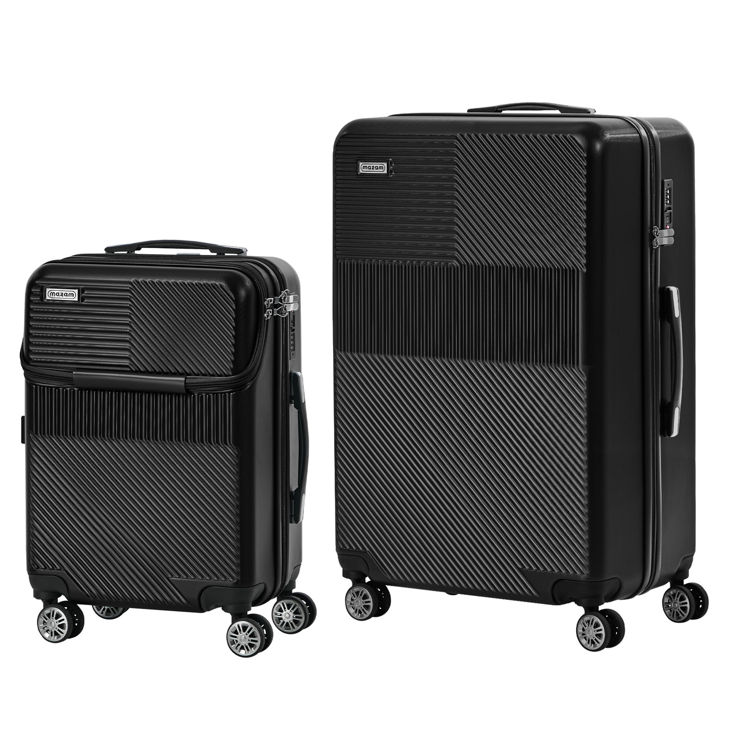 2 Piece Bellamy Lightweight Suitcase Set