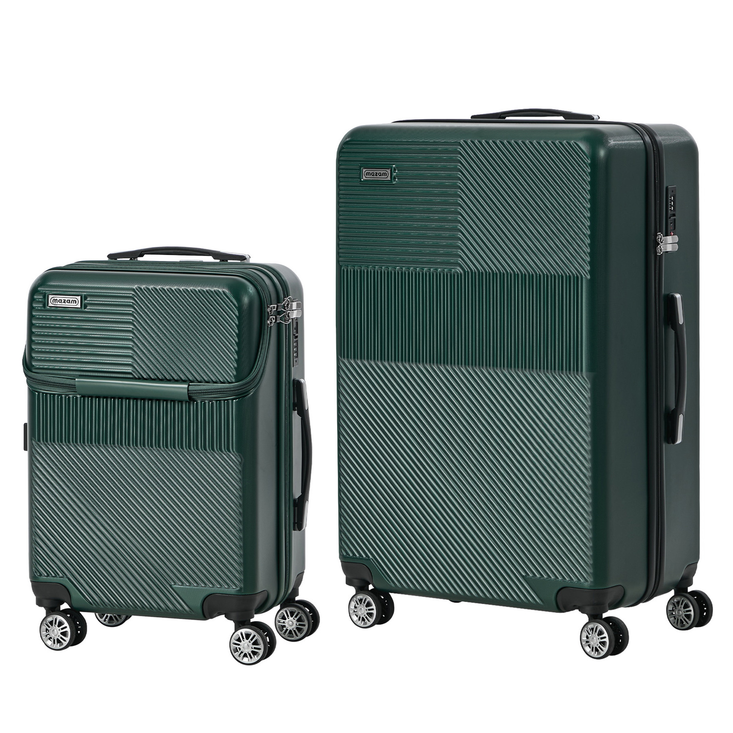 2 Piece Bellamy Lightweight Suitcase Set