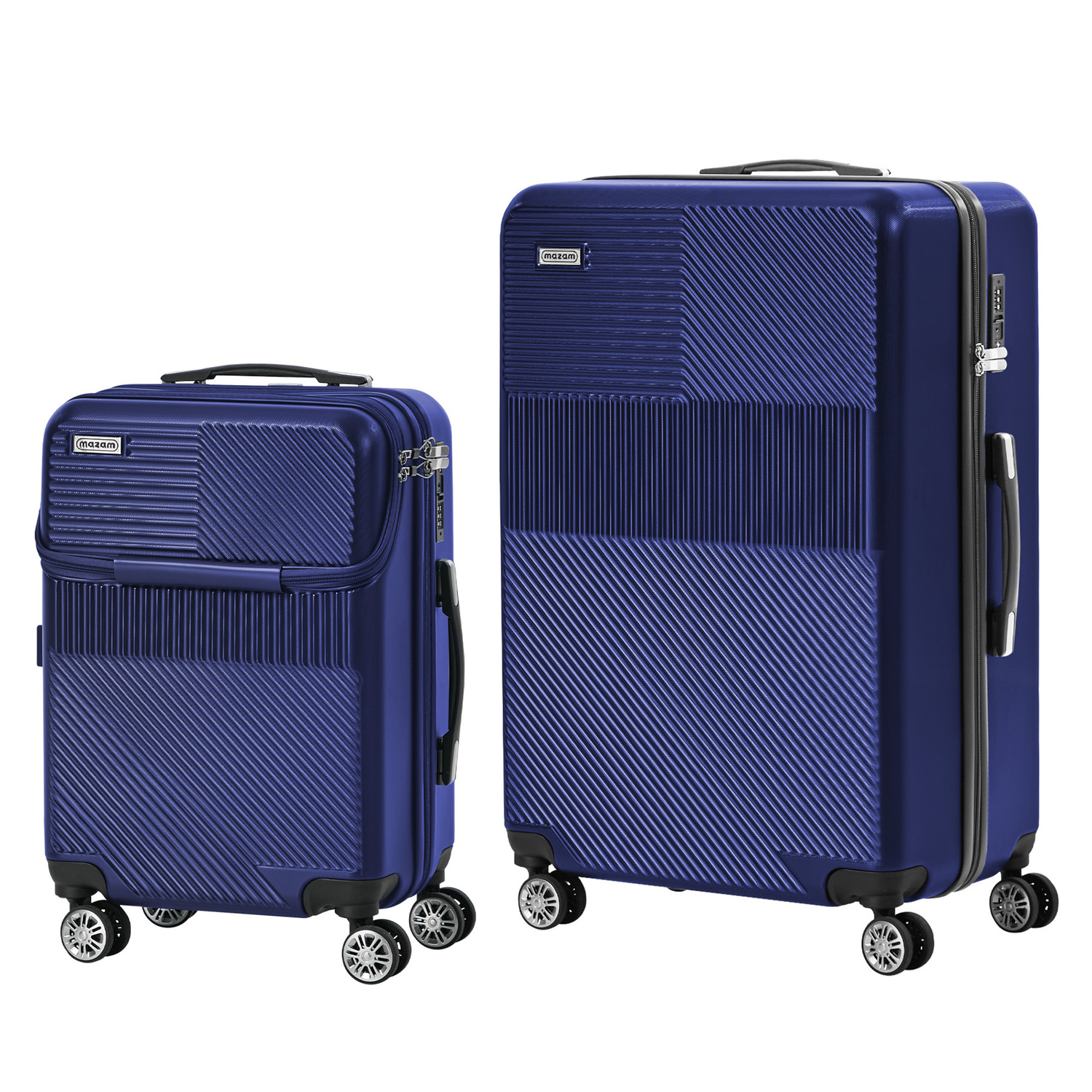 2 Piece Bellamy Lightweight Suitcase Set
