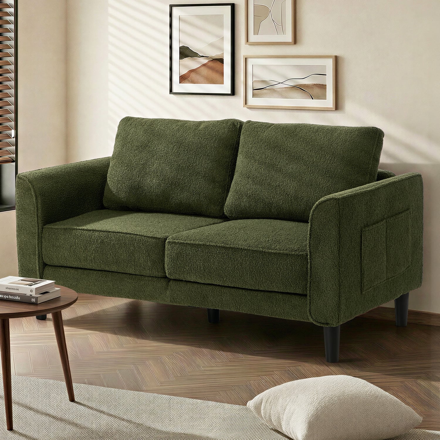 Guillaume 2 Seater Boucle Sofa