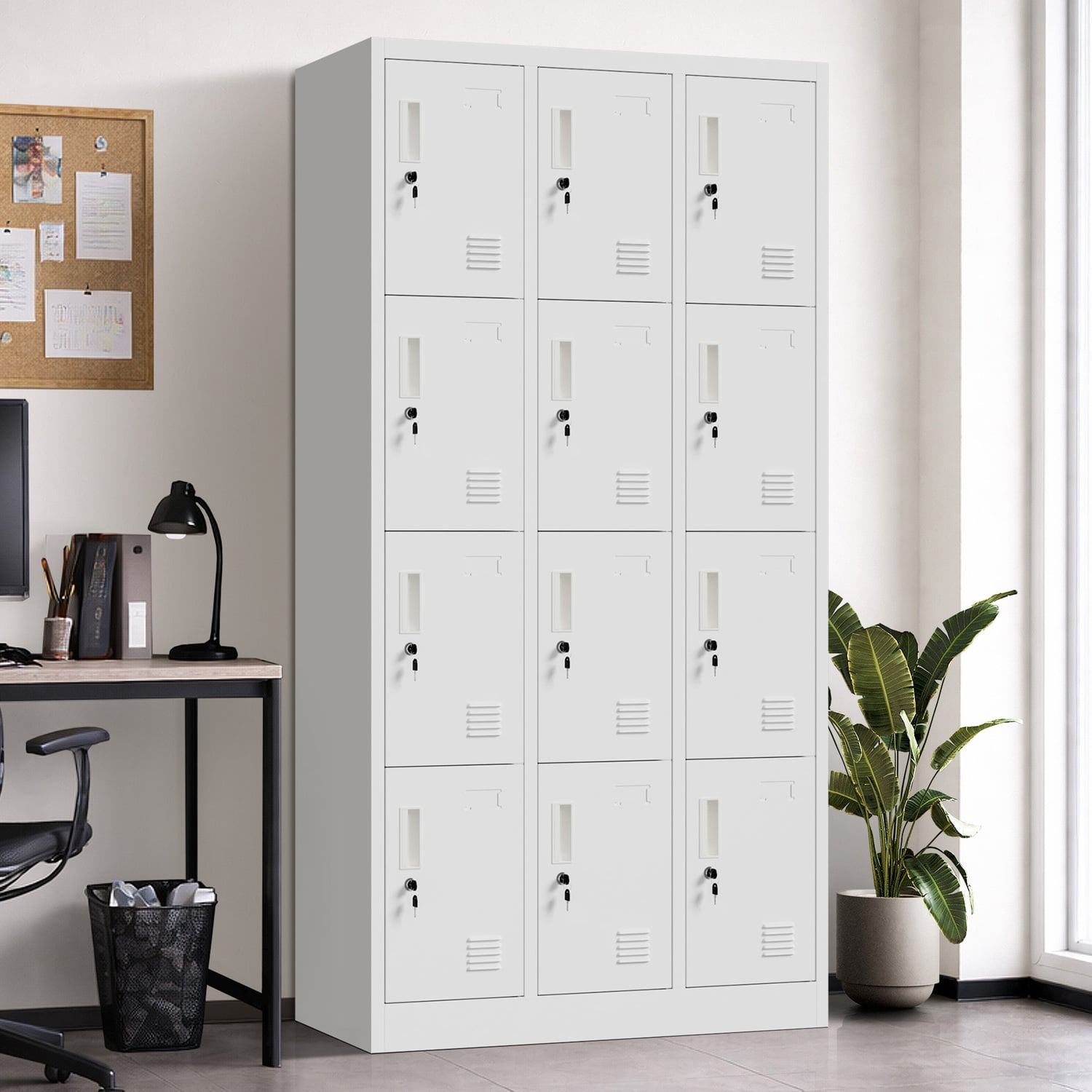 Edoardo 12 Door Steel Locker