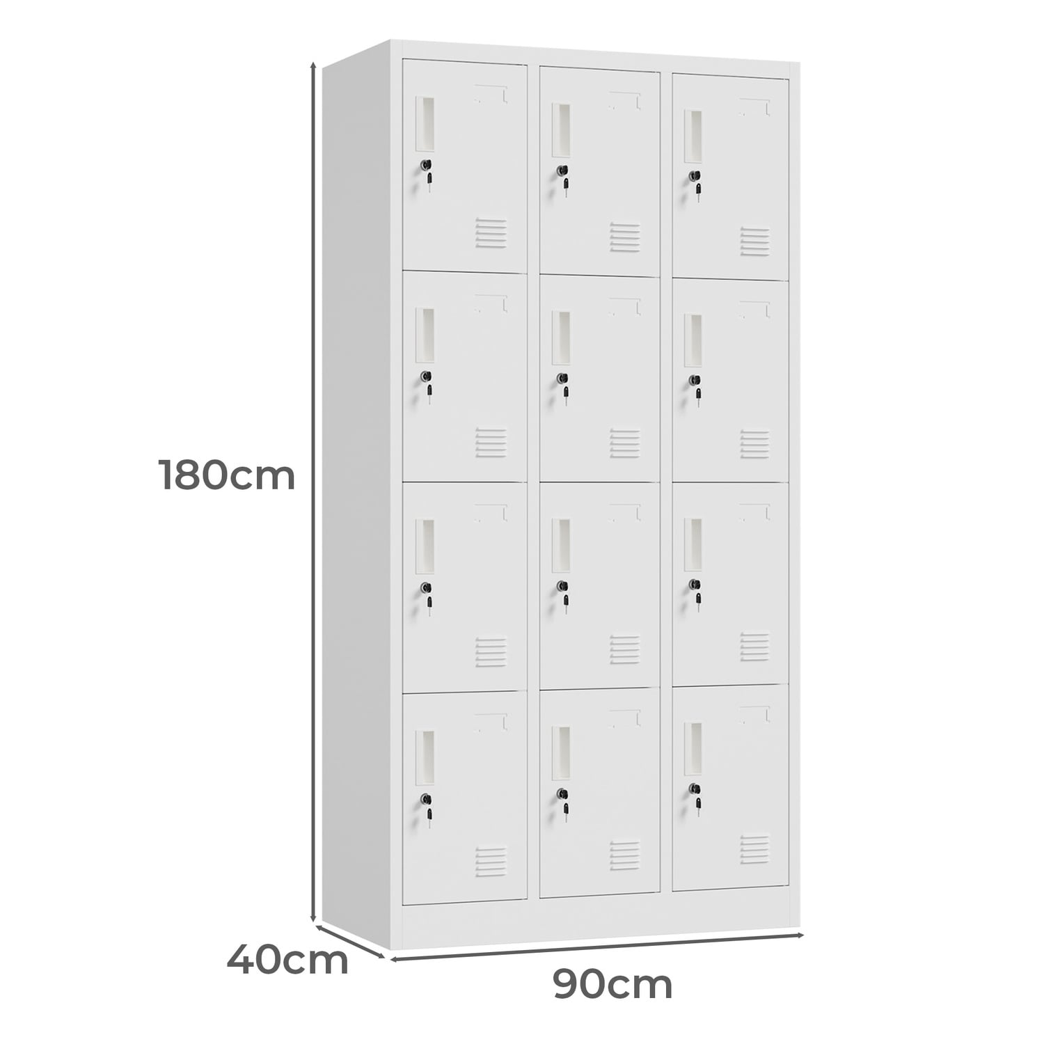 Edoardo 12 Door Steel Locker