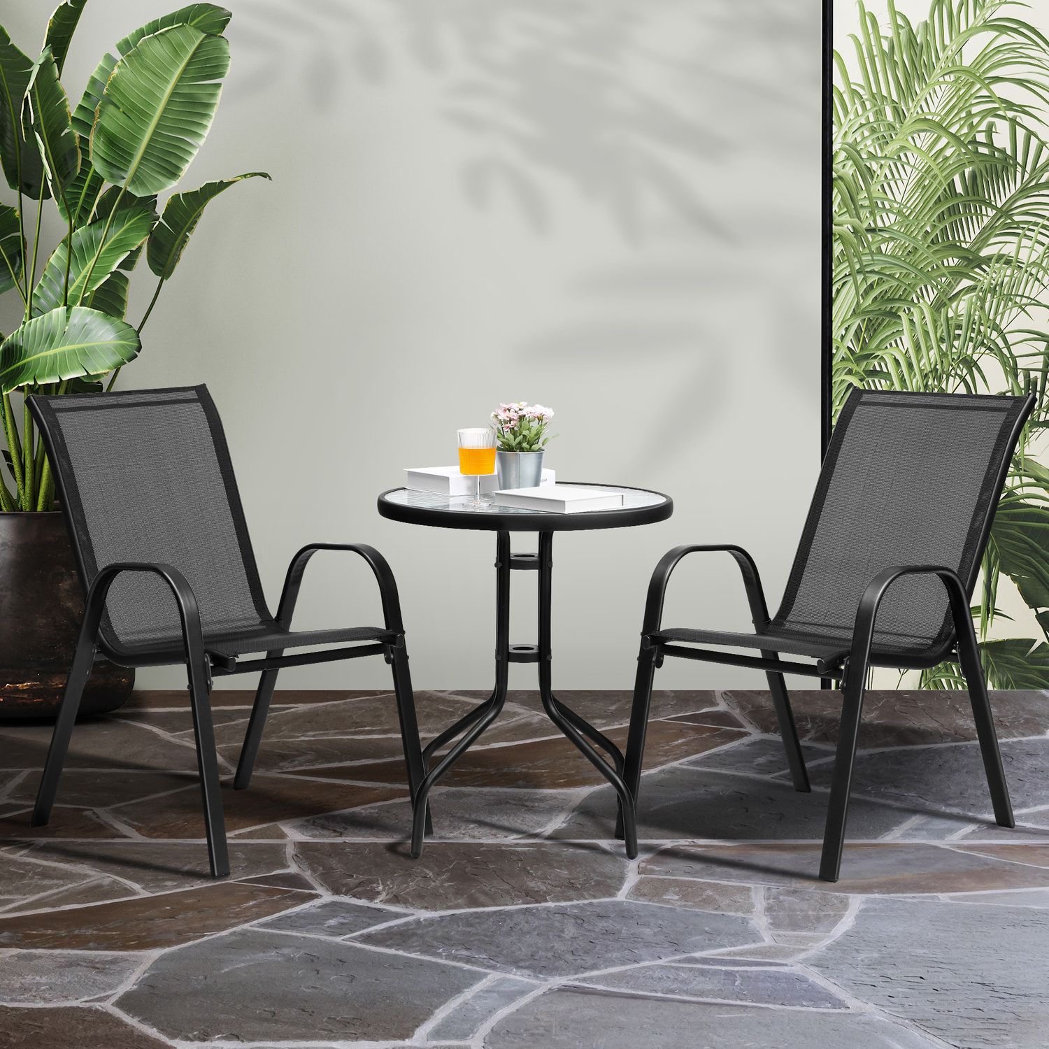 2 Seater Mirabella Outdoor Bistro Set