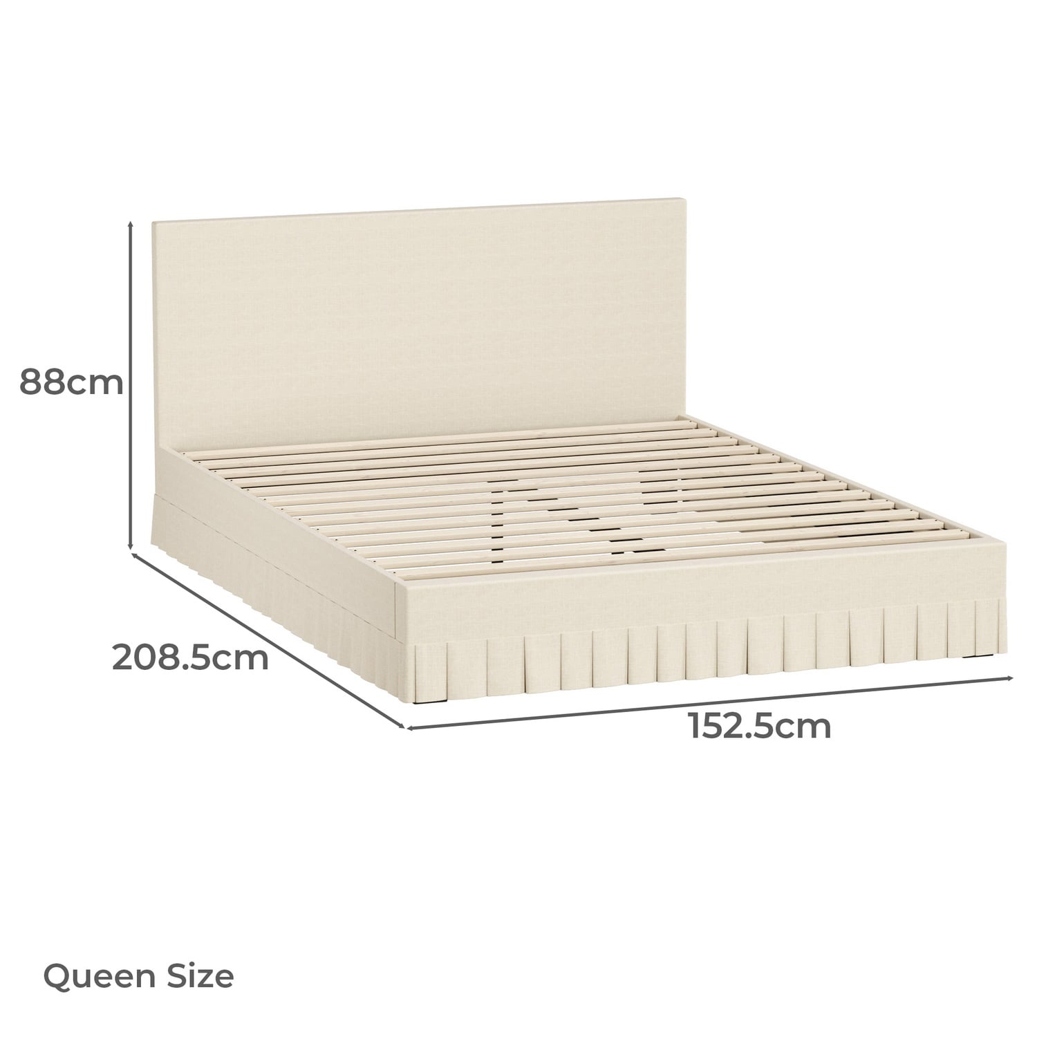 Elodie Upholstered Queen Bed Frame