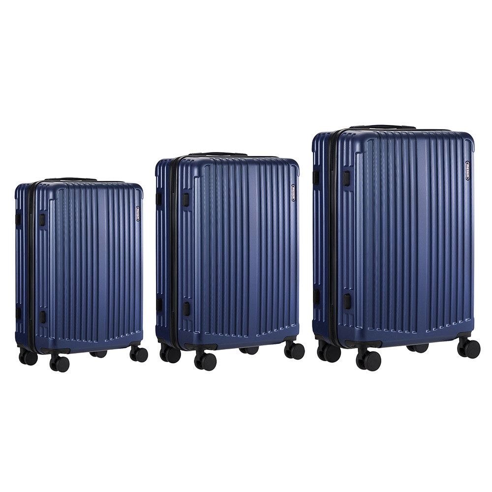 3 Piece Pink Deanna Luggage Set