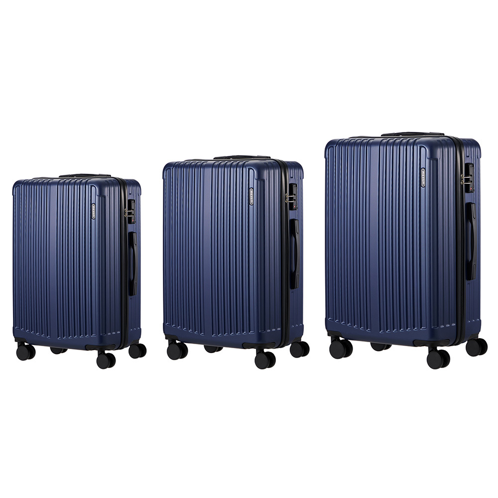 3 Piece Pink Deanna Luggage Set