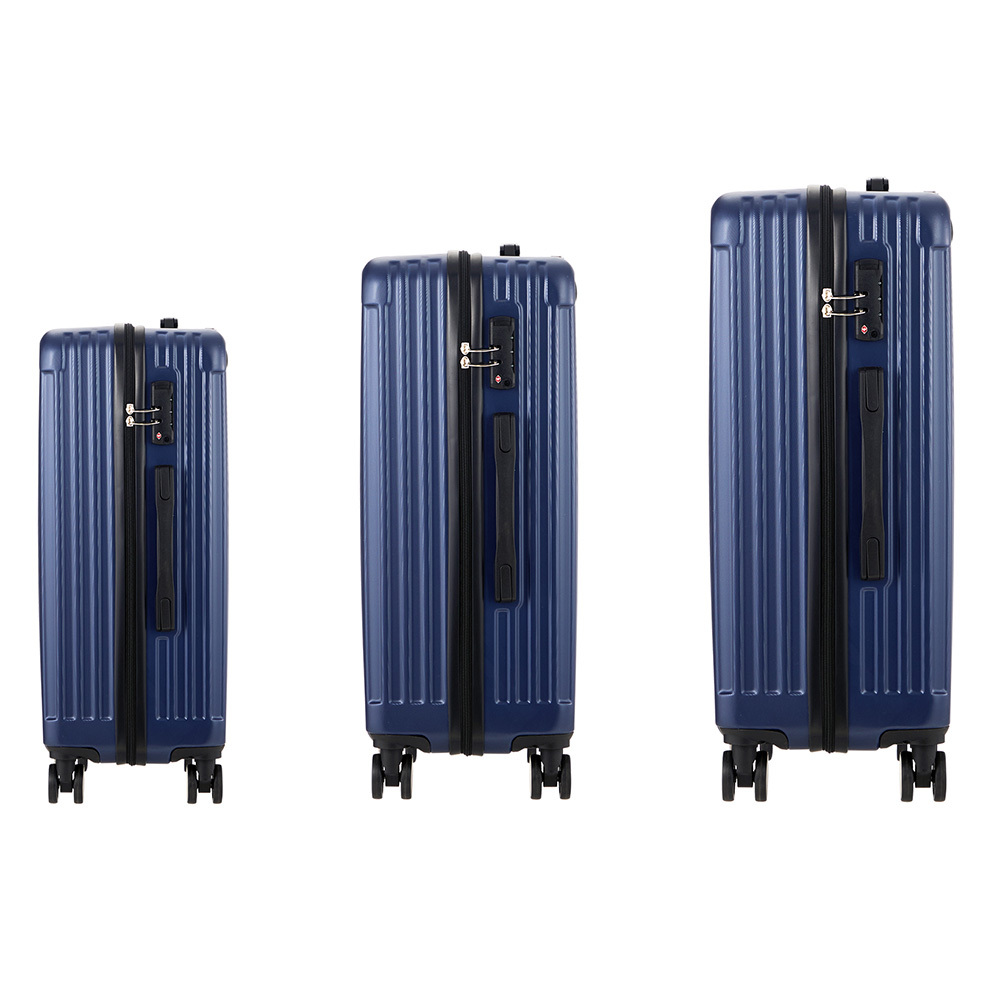 3 Piece Pink Deanna Luggage Set