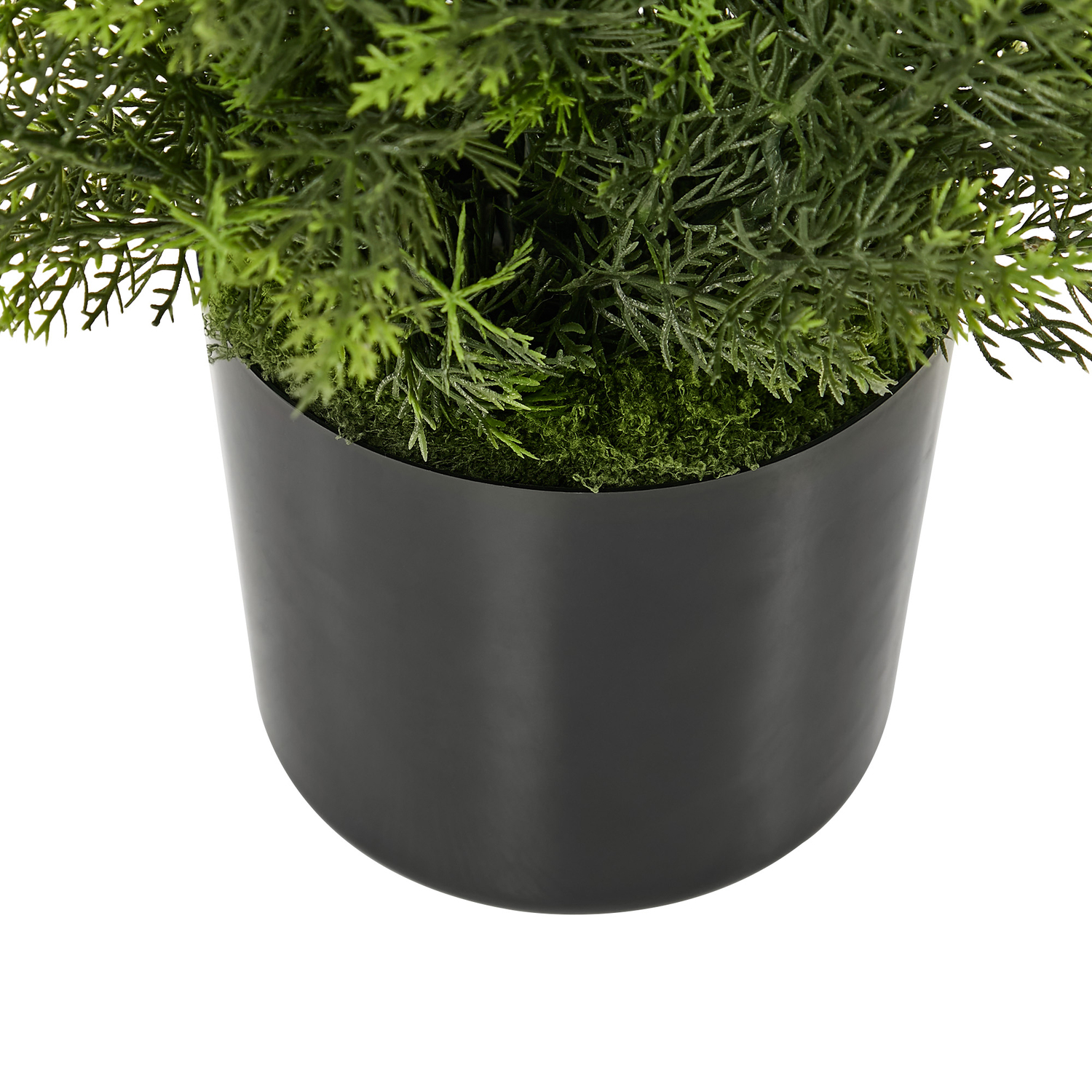 150cm Potted Faux Cedar Topiary Trees