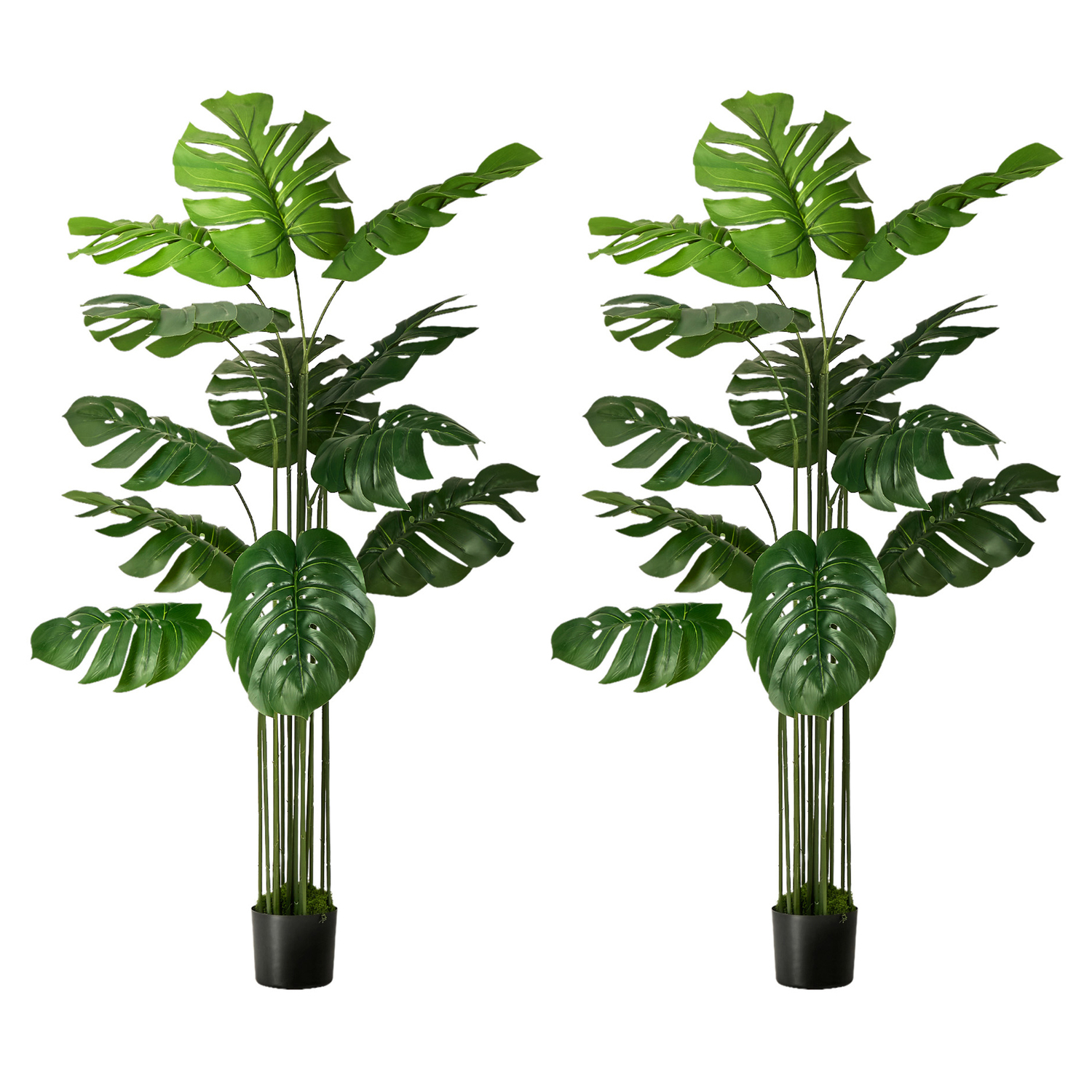 150cm Potted Faux Monstera Deliciosa Trees