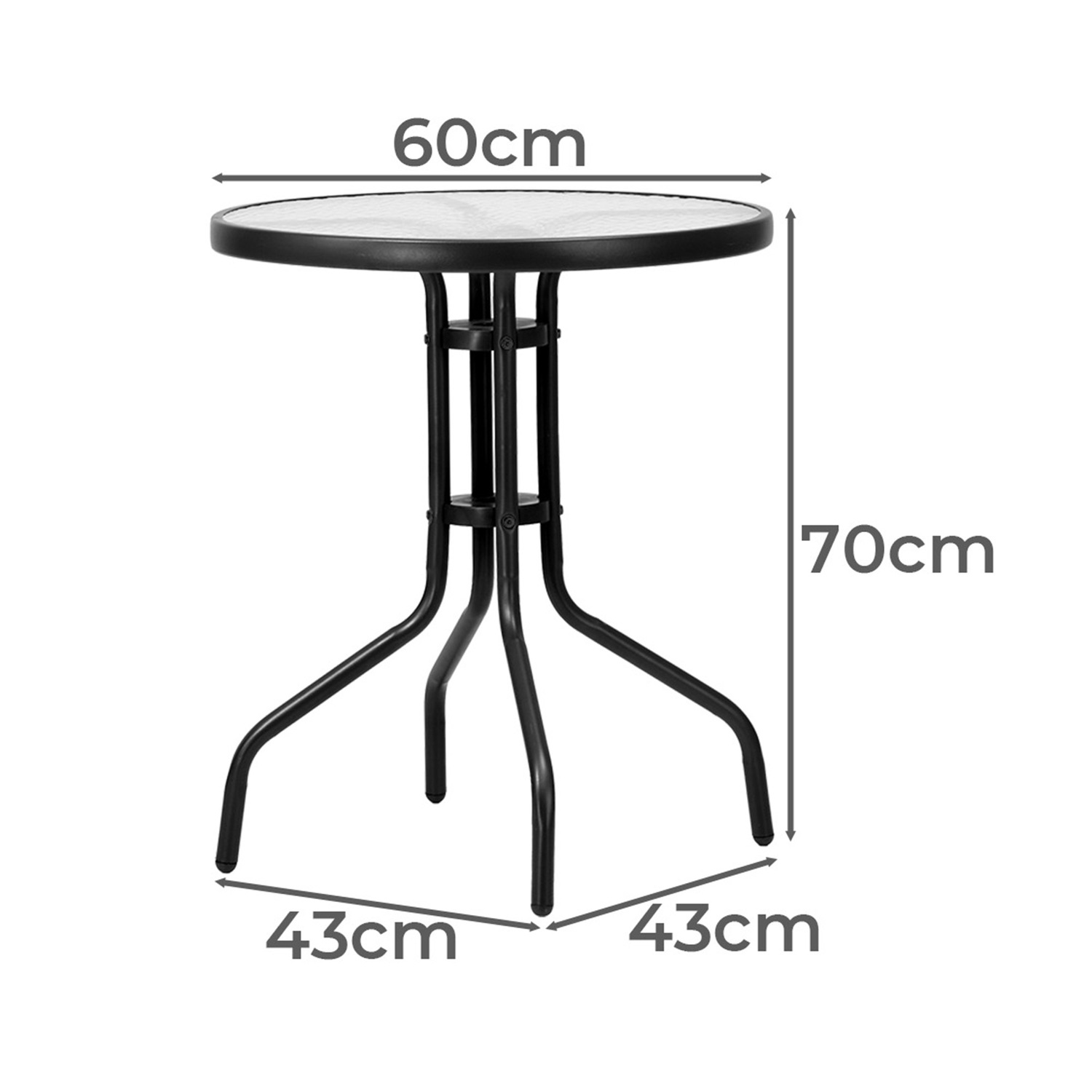 2 Seater Mirabella Outdoor Bistro Set