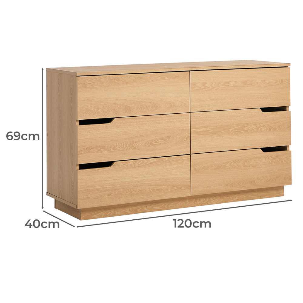 Halden 6 Drawer Chest
