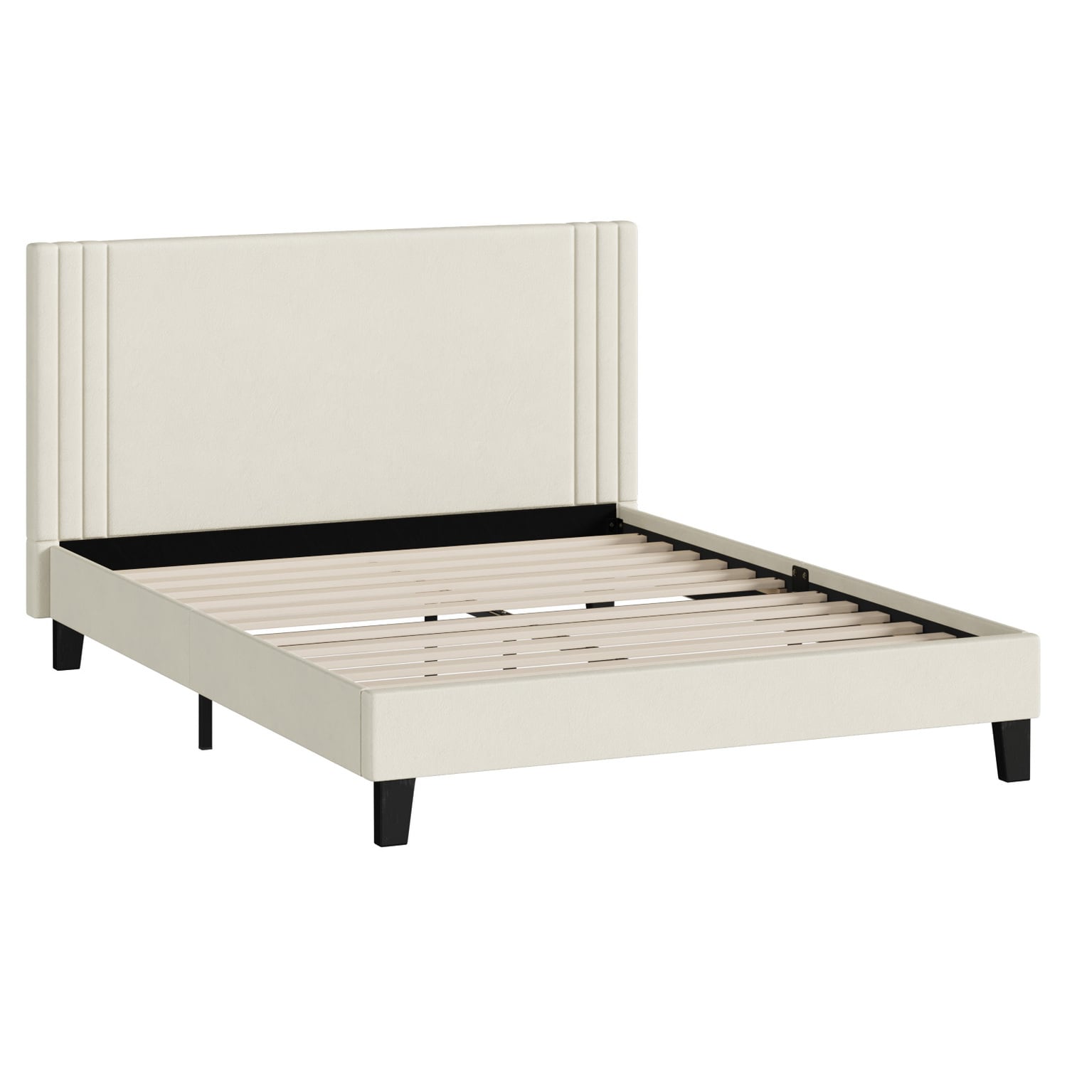 Anatol Velvet Platform Bed