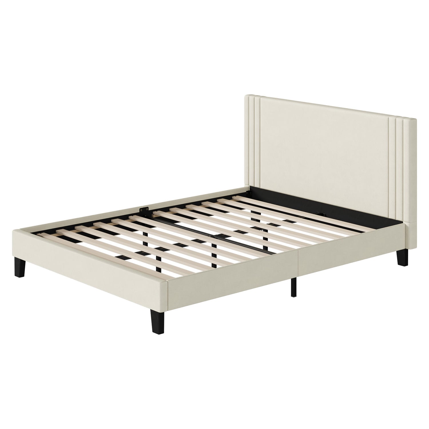 Anatol Velvet Platform Bed