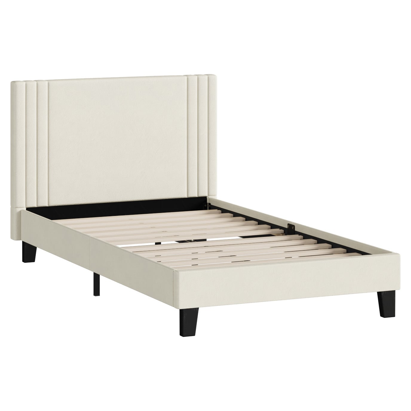 Anatol Velvet Platform Bed