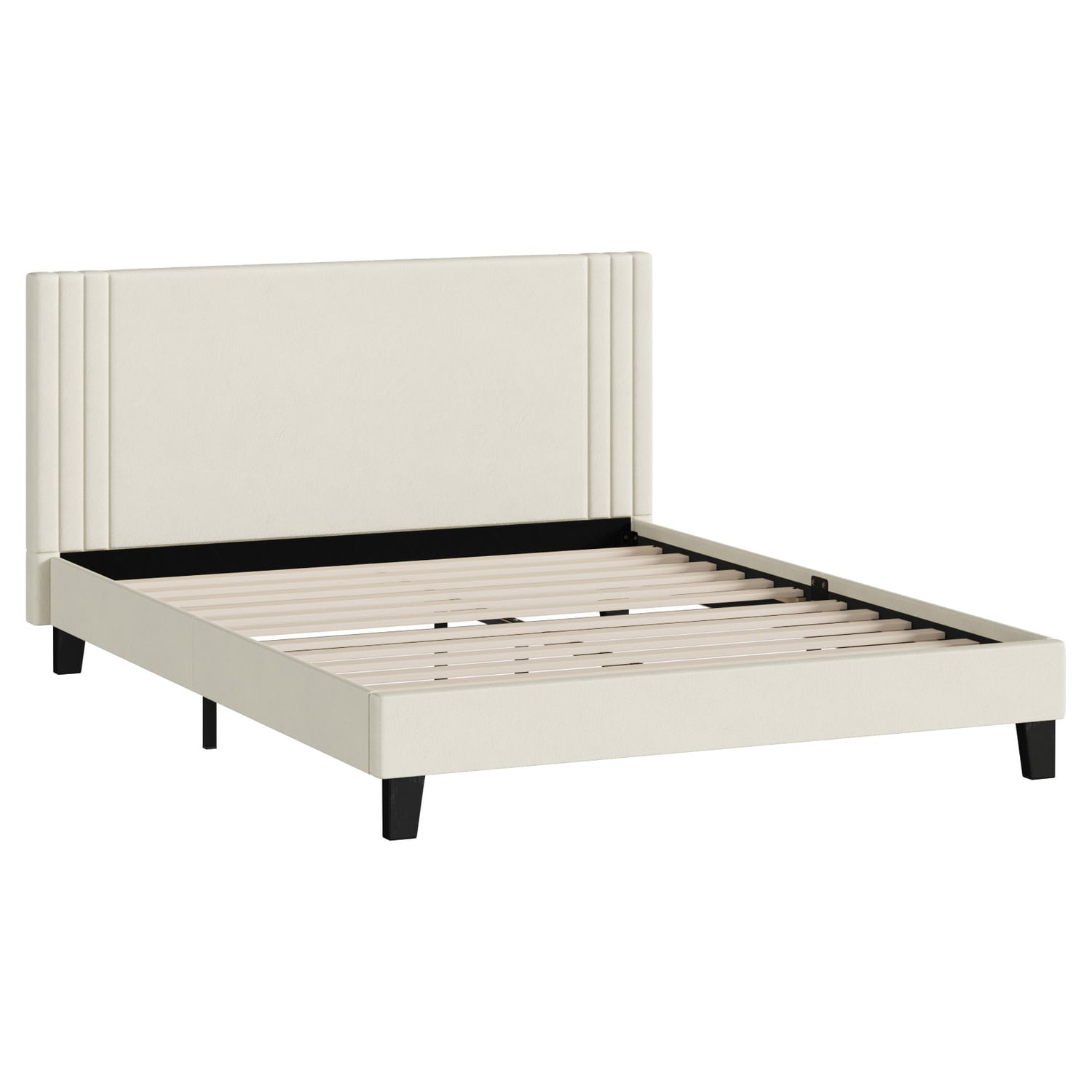 Anatol Velvet Platform Bed