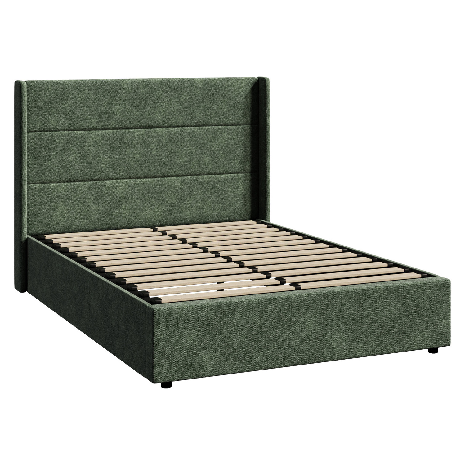 Ciaran Chenille Gas Lift Storage Bed