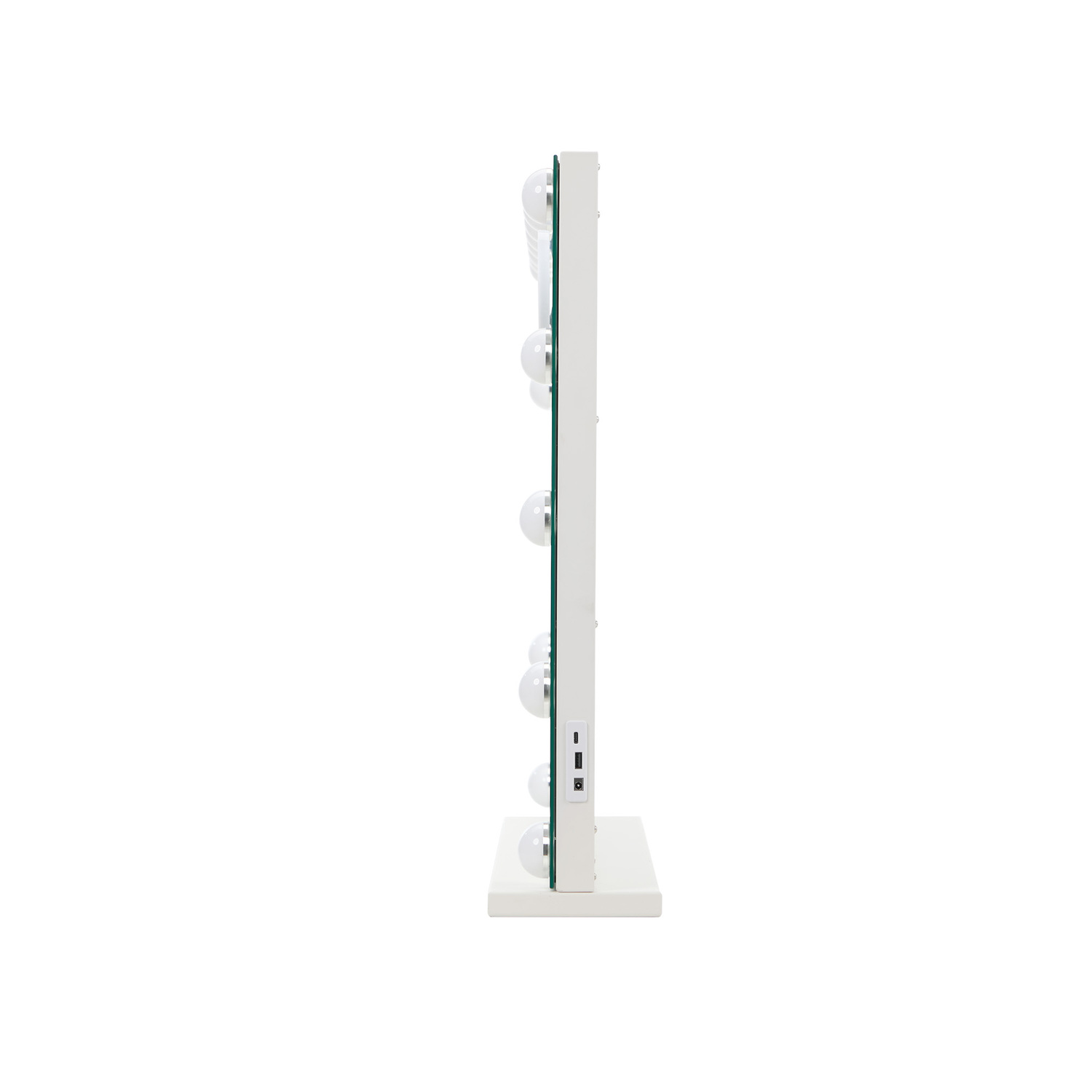 Jerzel Steel LED Mirror with Bluetooth