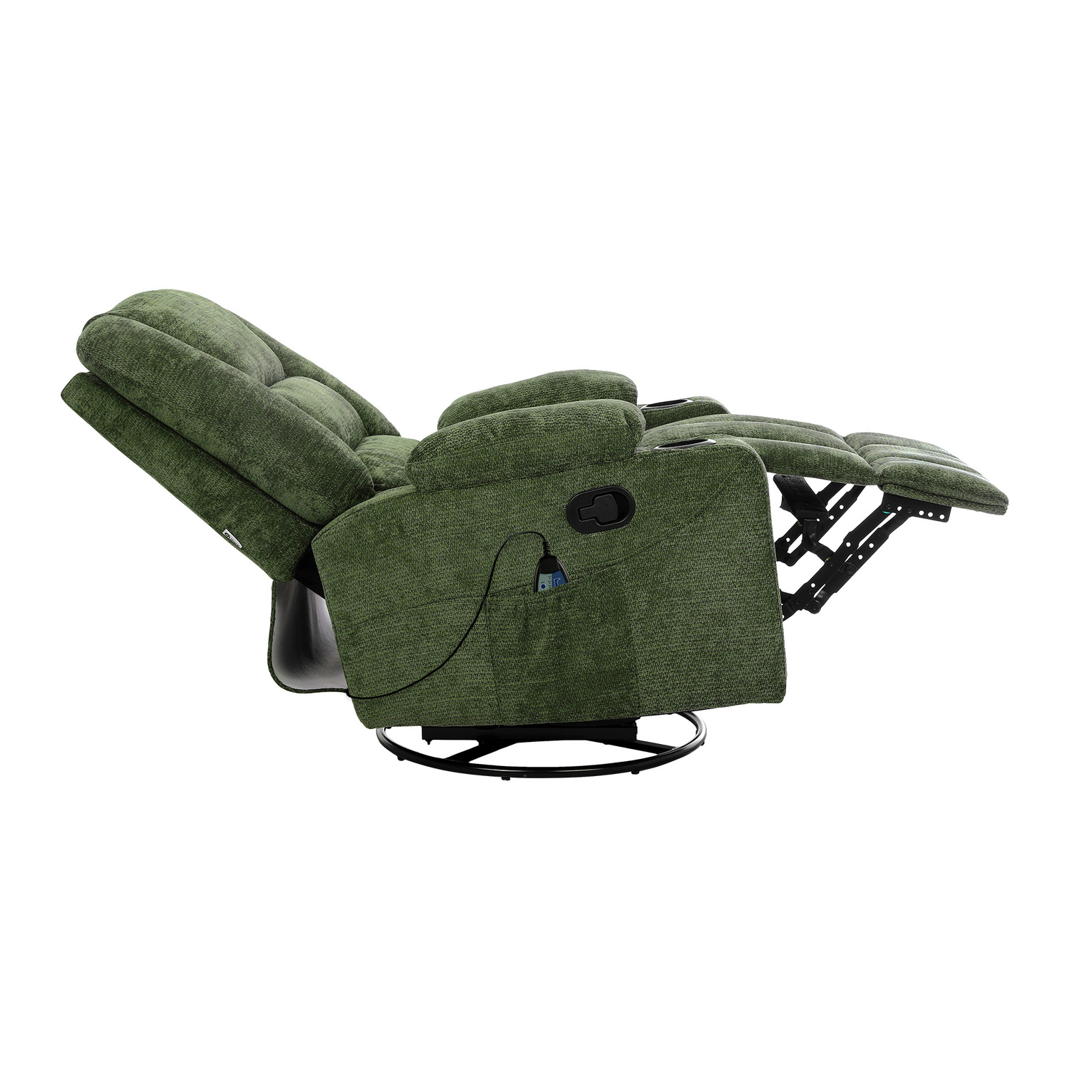 Linzie Electric Heated Massage Recliner Armchair