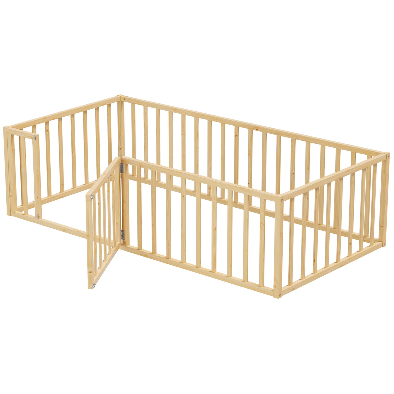 Corine Pine Wood Bed Frame