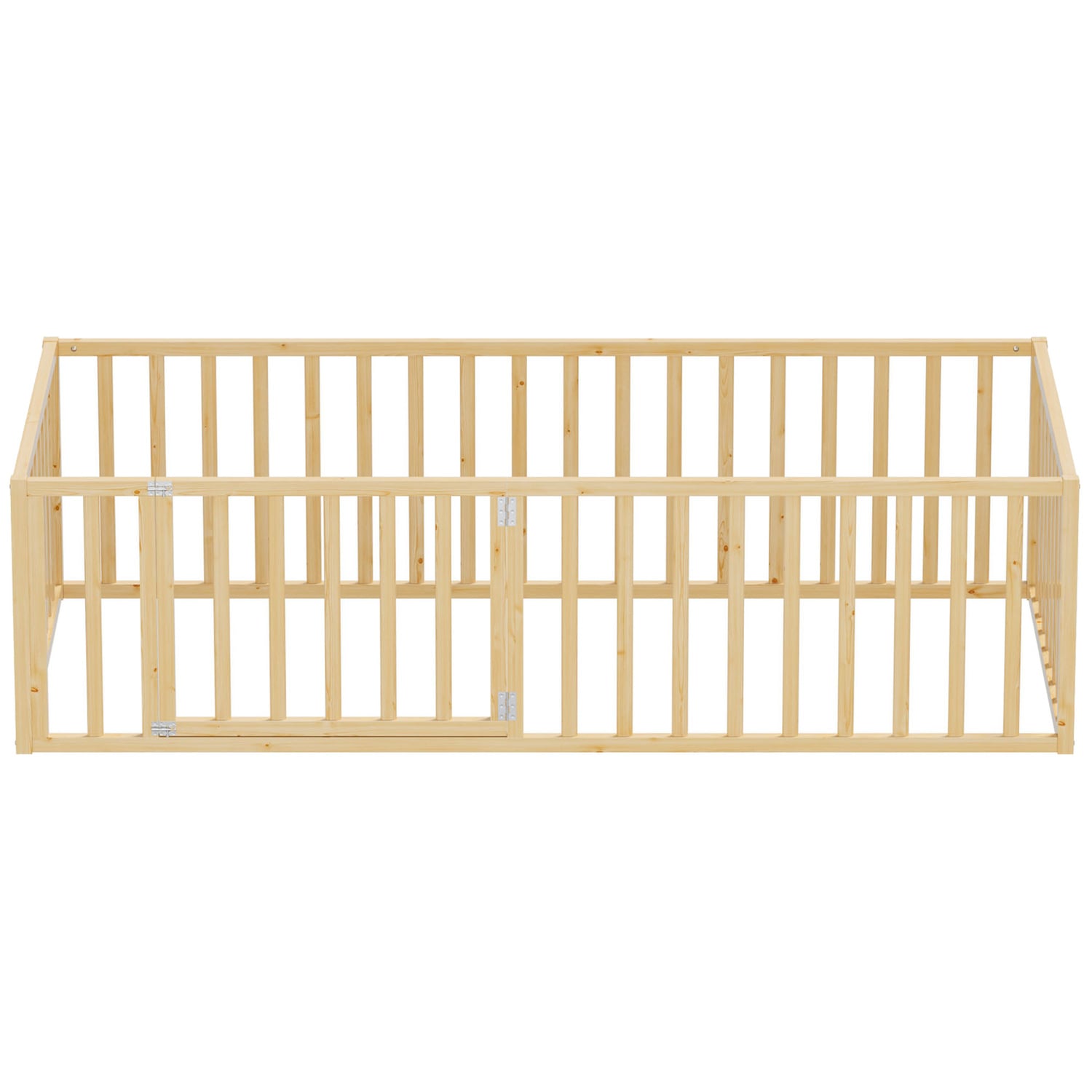 Corine Pine Wood Bed Frame
