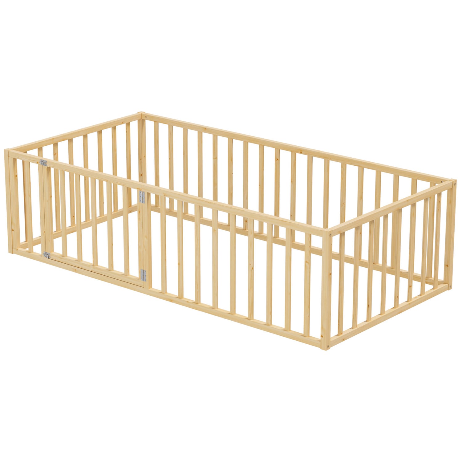 Corine Pine Wood Bed Frame