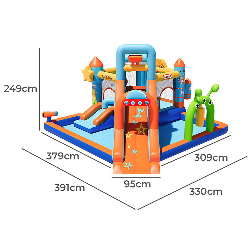 Milo Space Castle Inflatable Water Play Centre