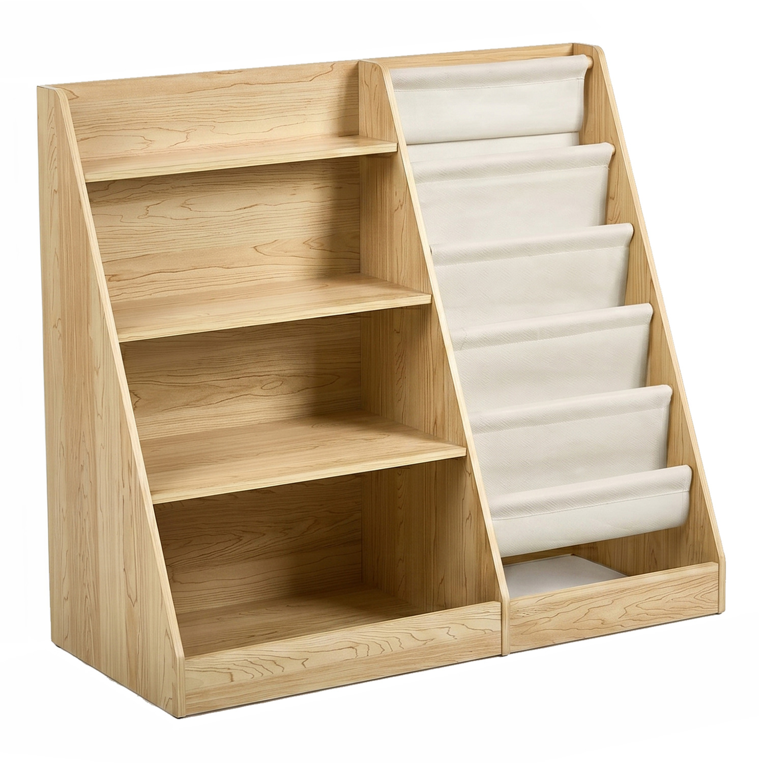 Kids' Tricia 4 Tier Toy Storage and Bookcase