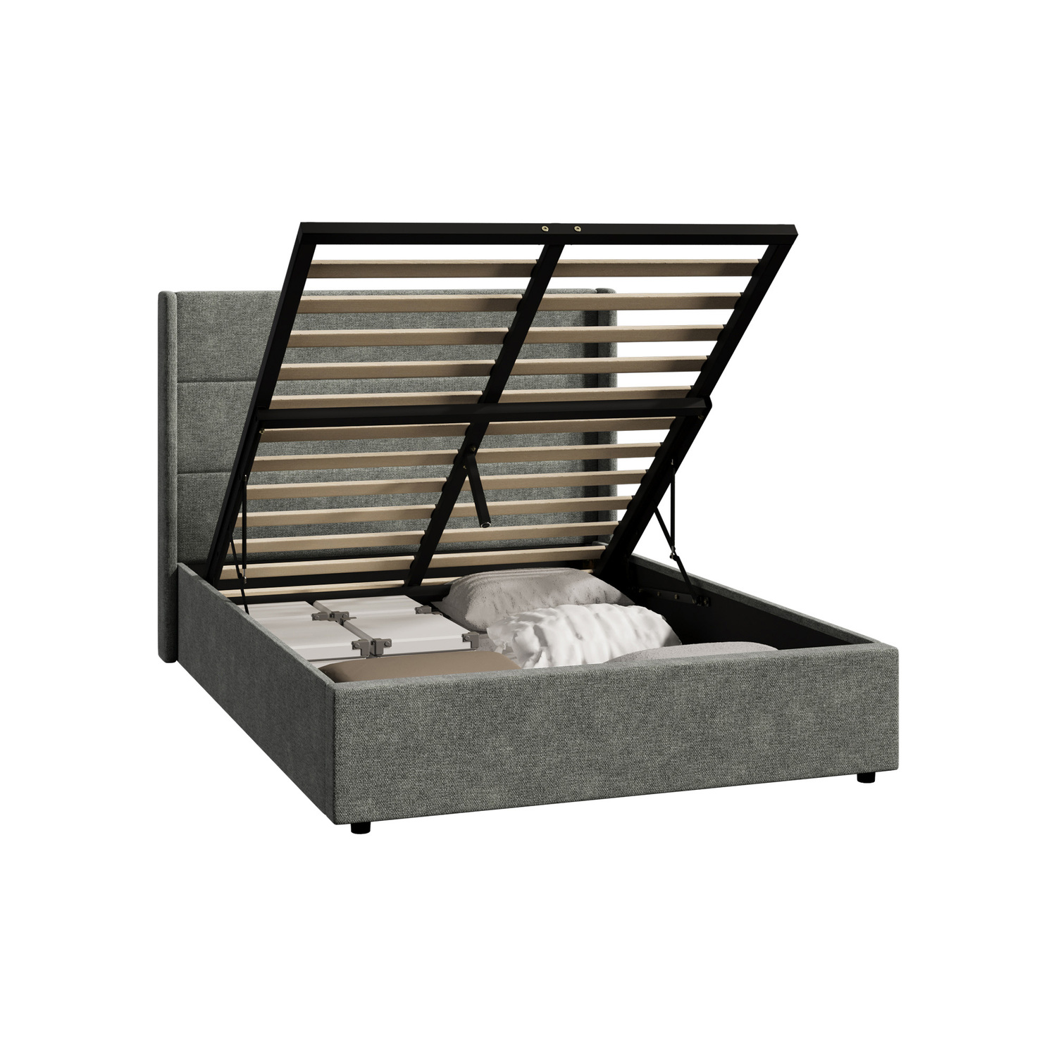 Ciaran-Chenille-Gas-Lift-Storage-Bed
