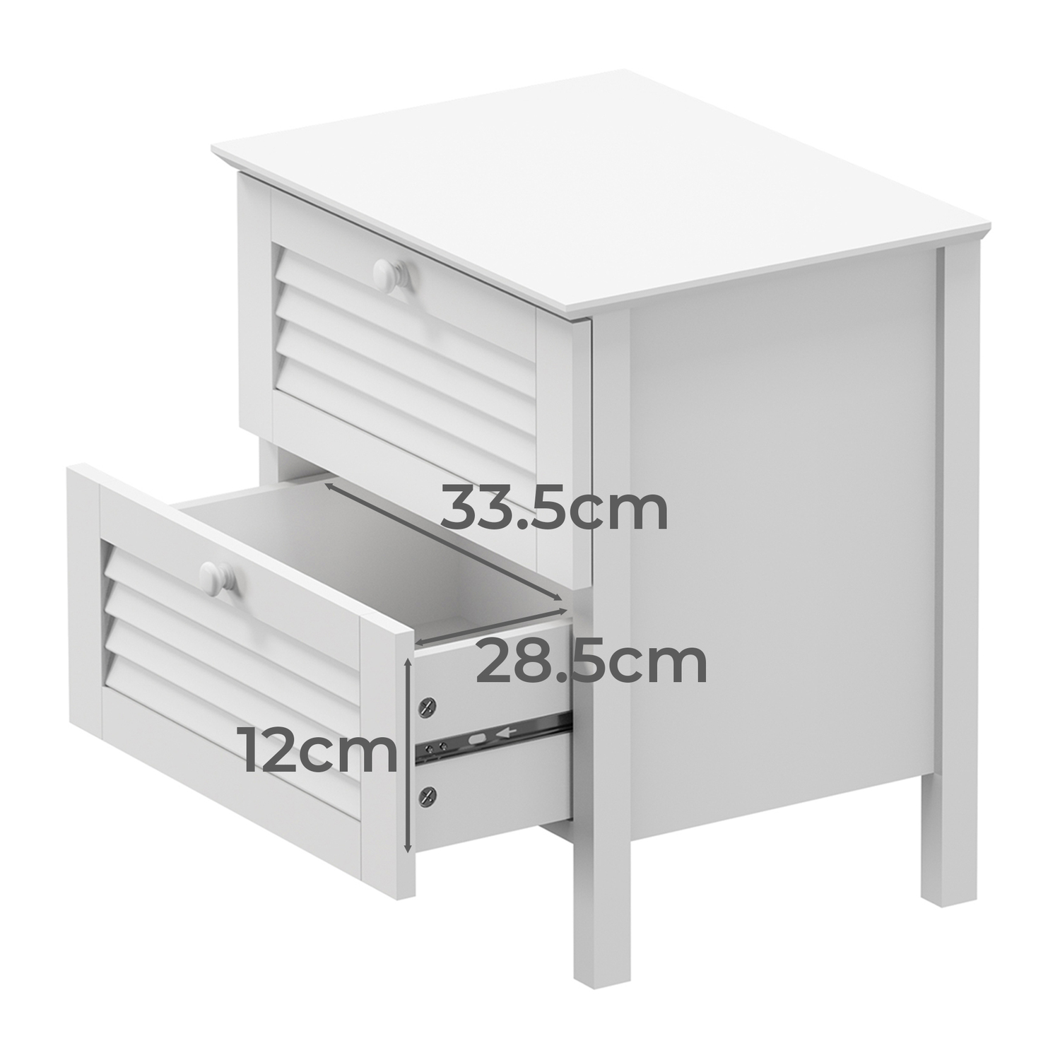Augusta Bedside Table