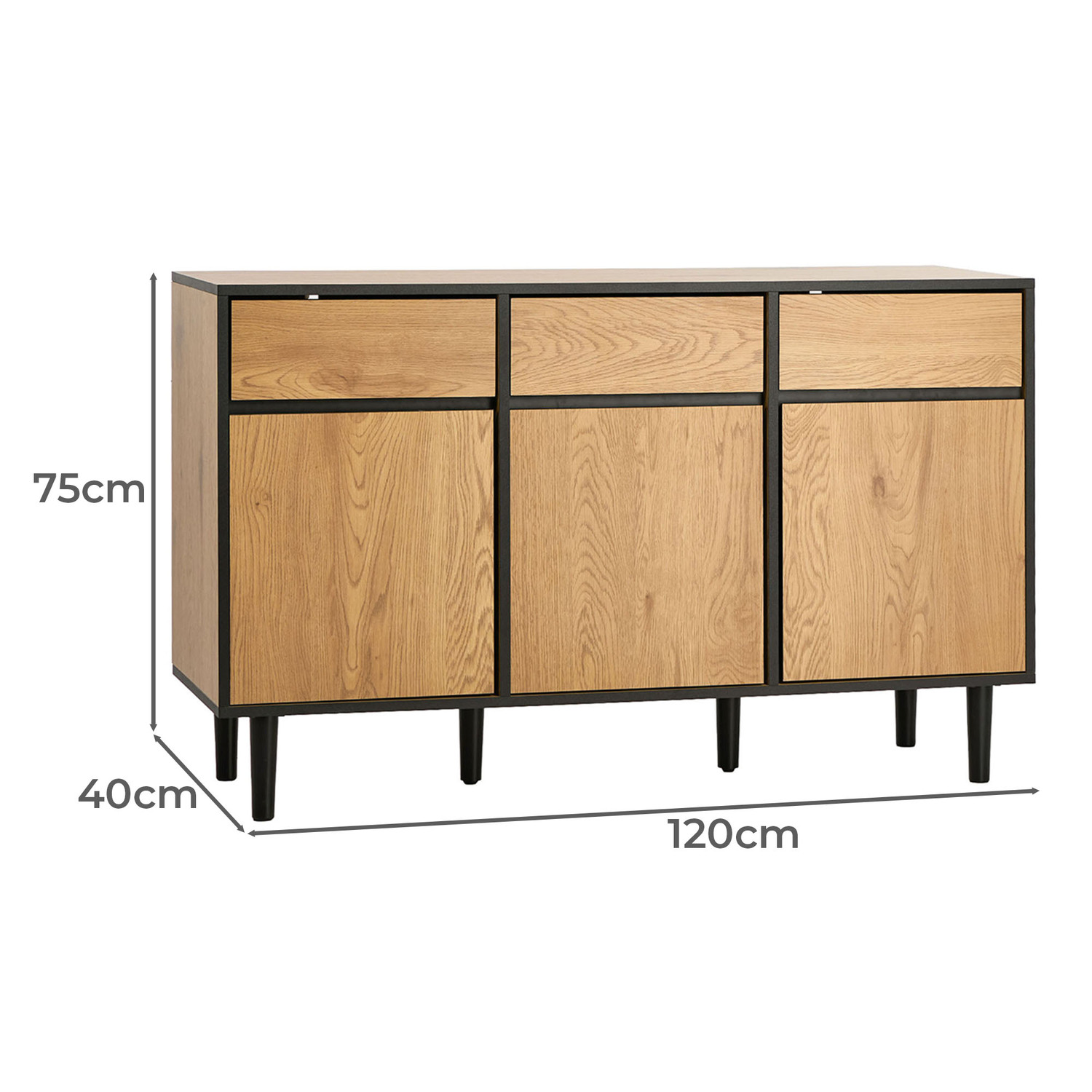 Ludlow 3 Door Sideboard