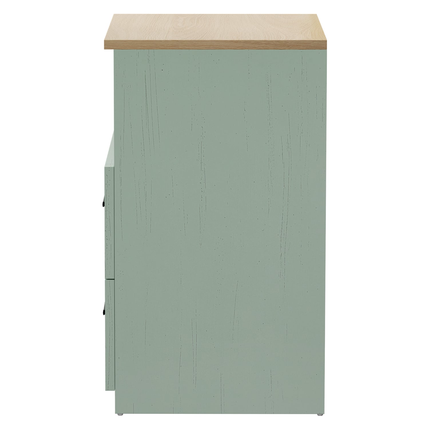 Avery 2 Drawer 1 Shelf Bedside Table