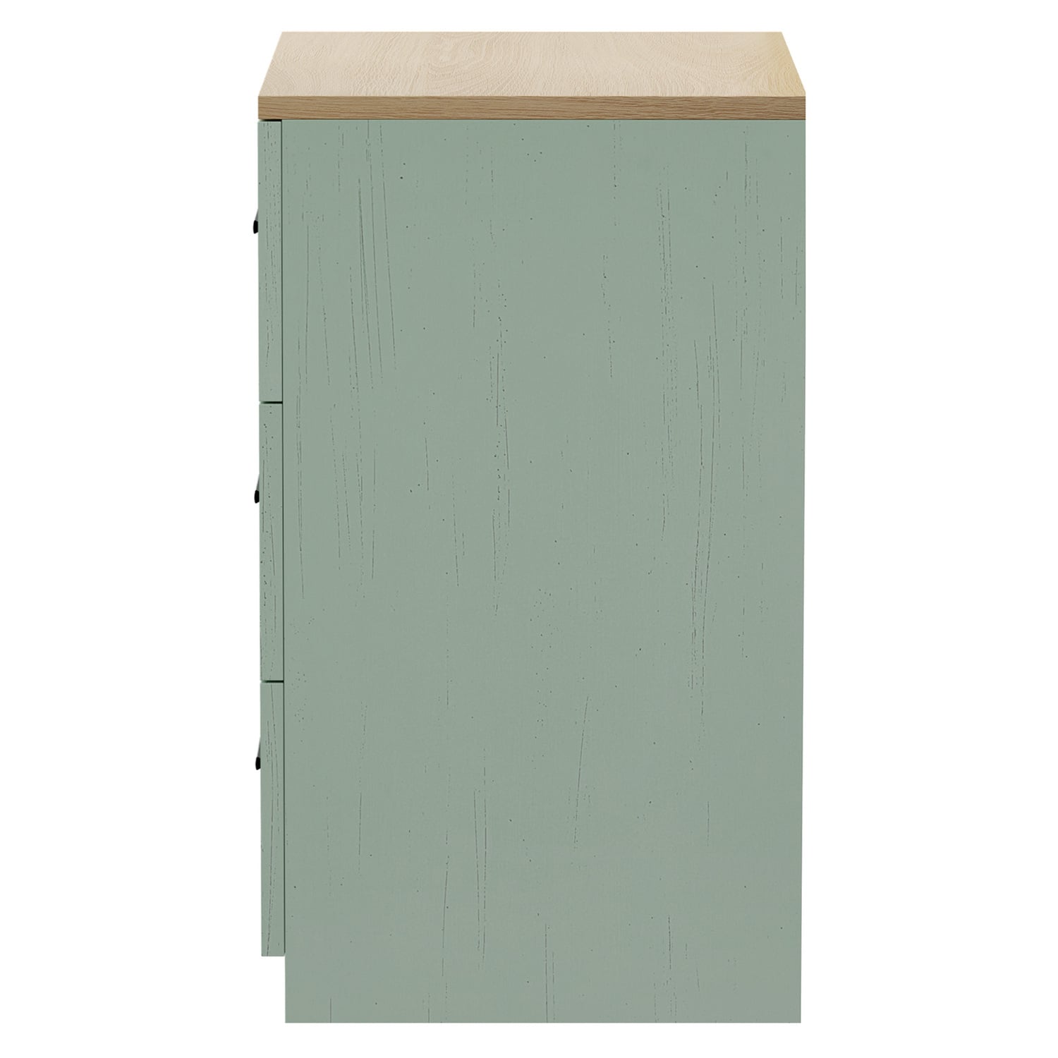 Avery 3 Drawer Bedside Table