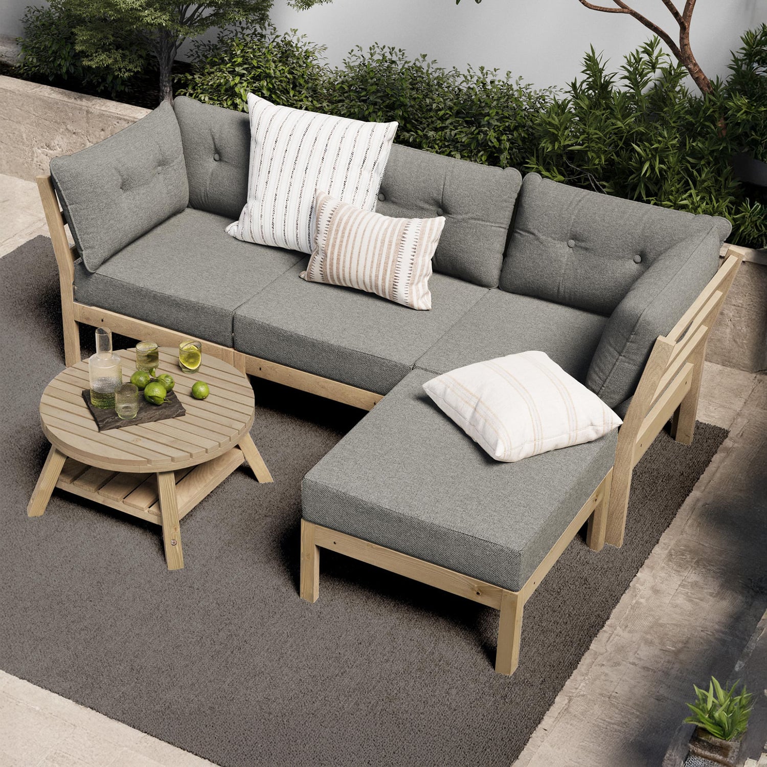 4 Seater Breanna Outdoor Lounge Set