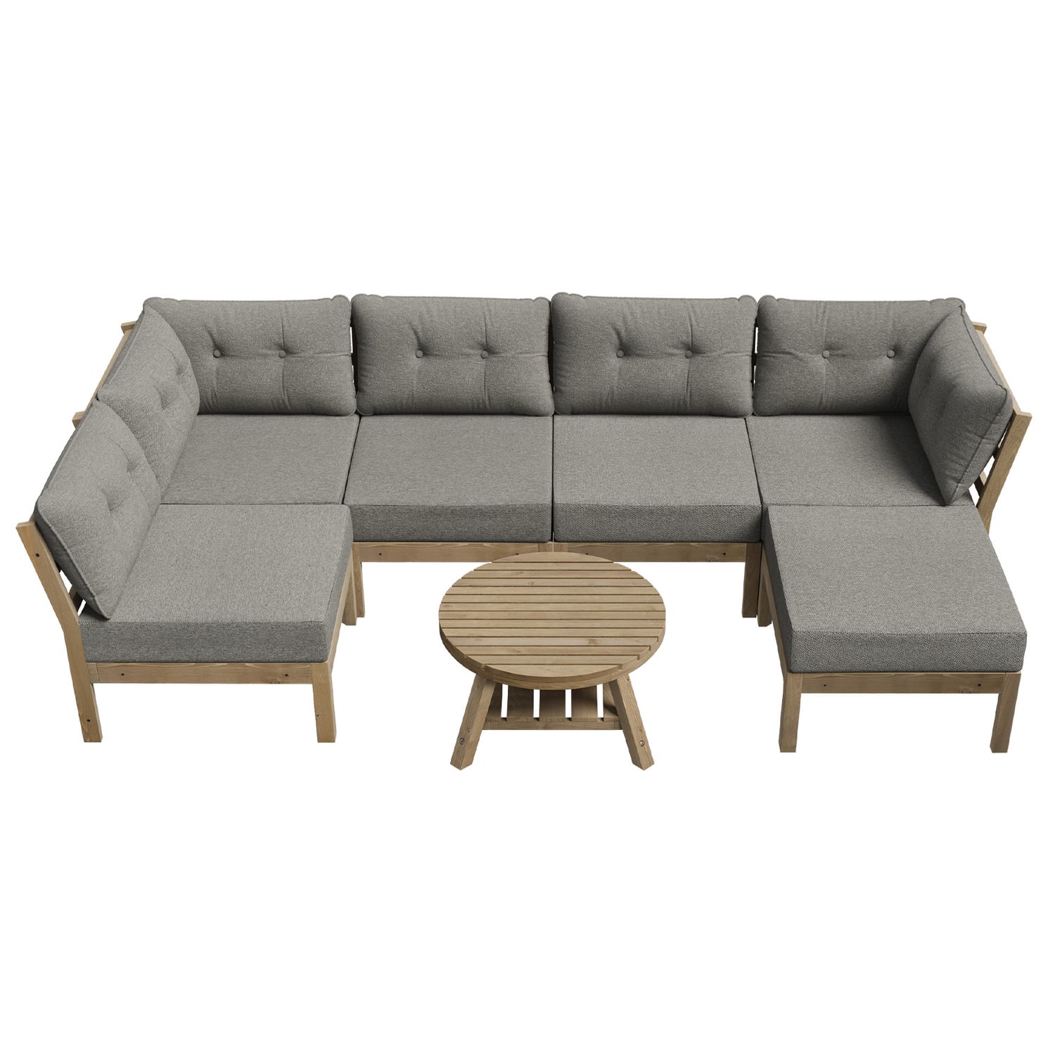 6 Seater Breanna Outdoor Lounge Set