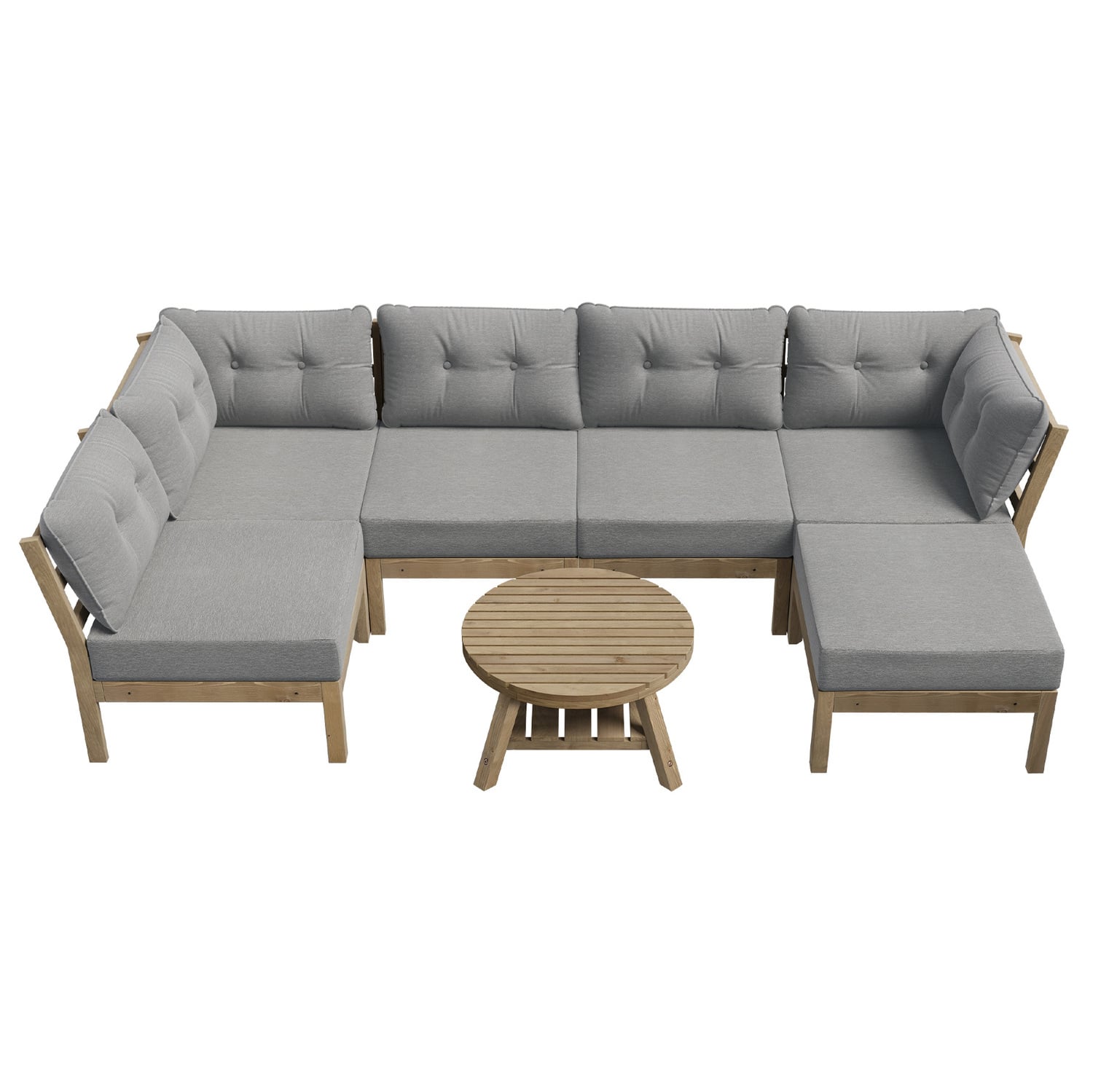 6 Seater Breanna Outdoor Lounge Set