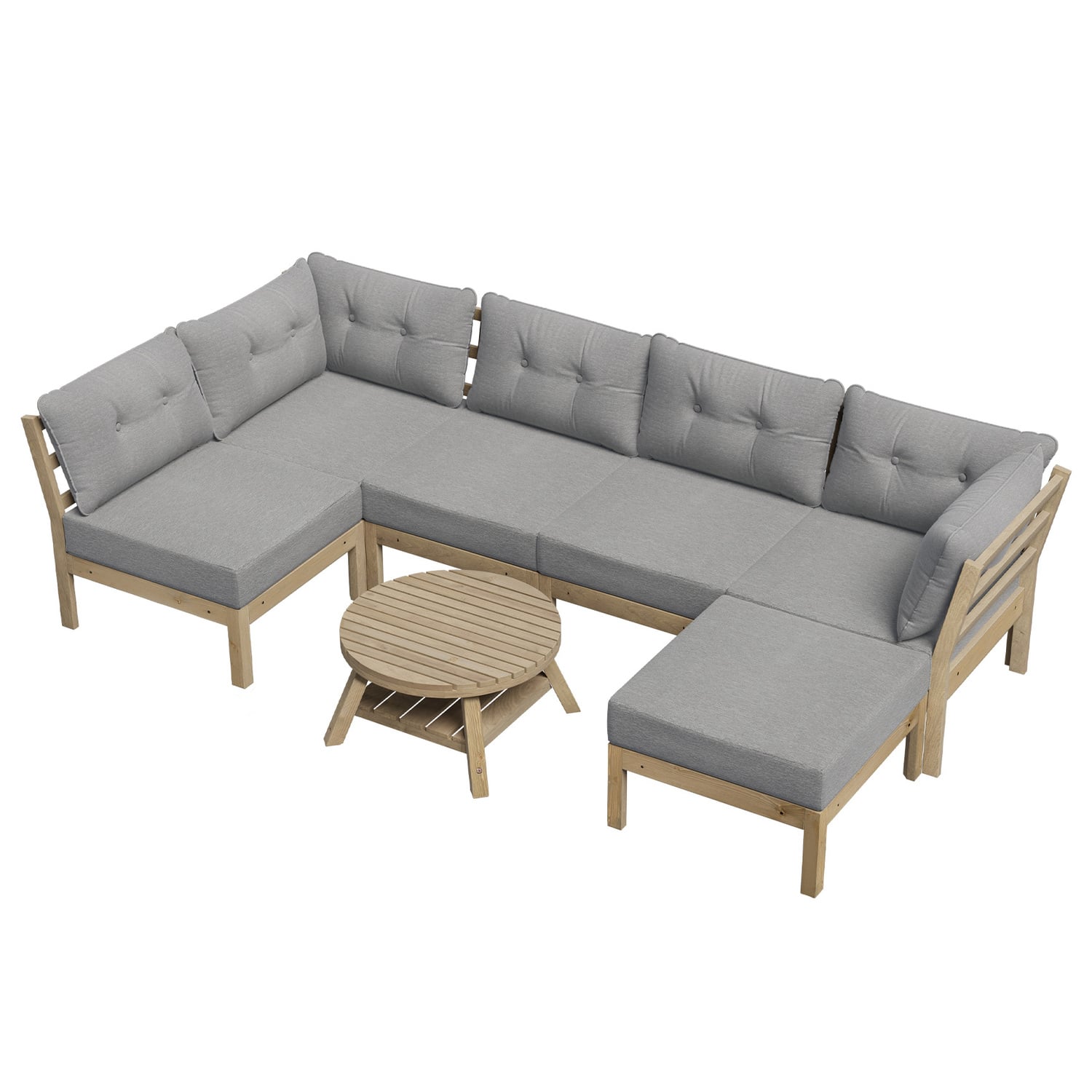6 Seater Breanna Outdoor Lounge Set