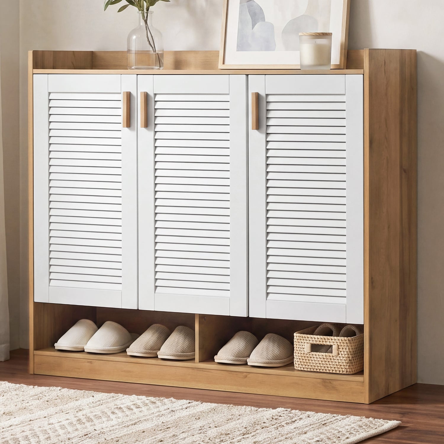 Tatum 3 Door Shoe Cabinet