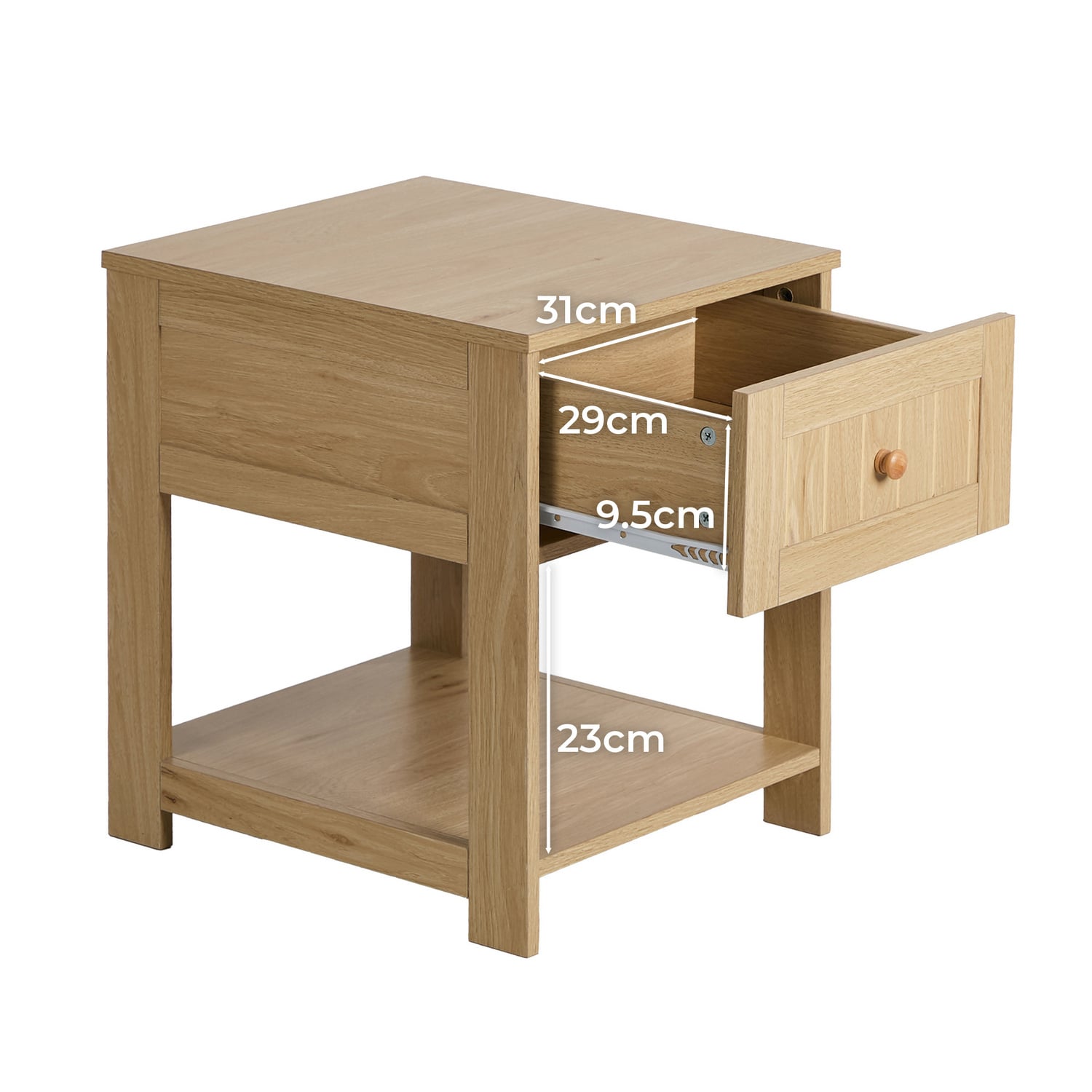 Aspen Bedside Table