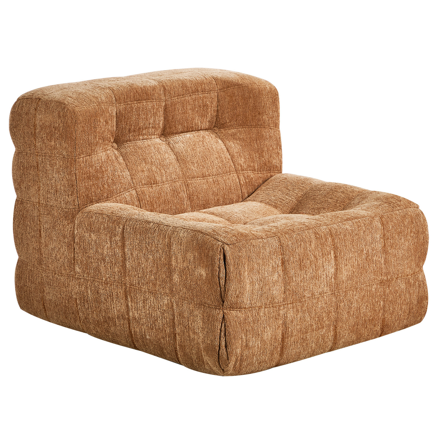 Zephyr Chenille Armless Lounge Chair
