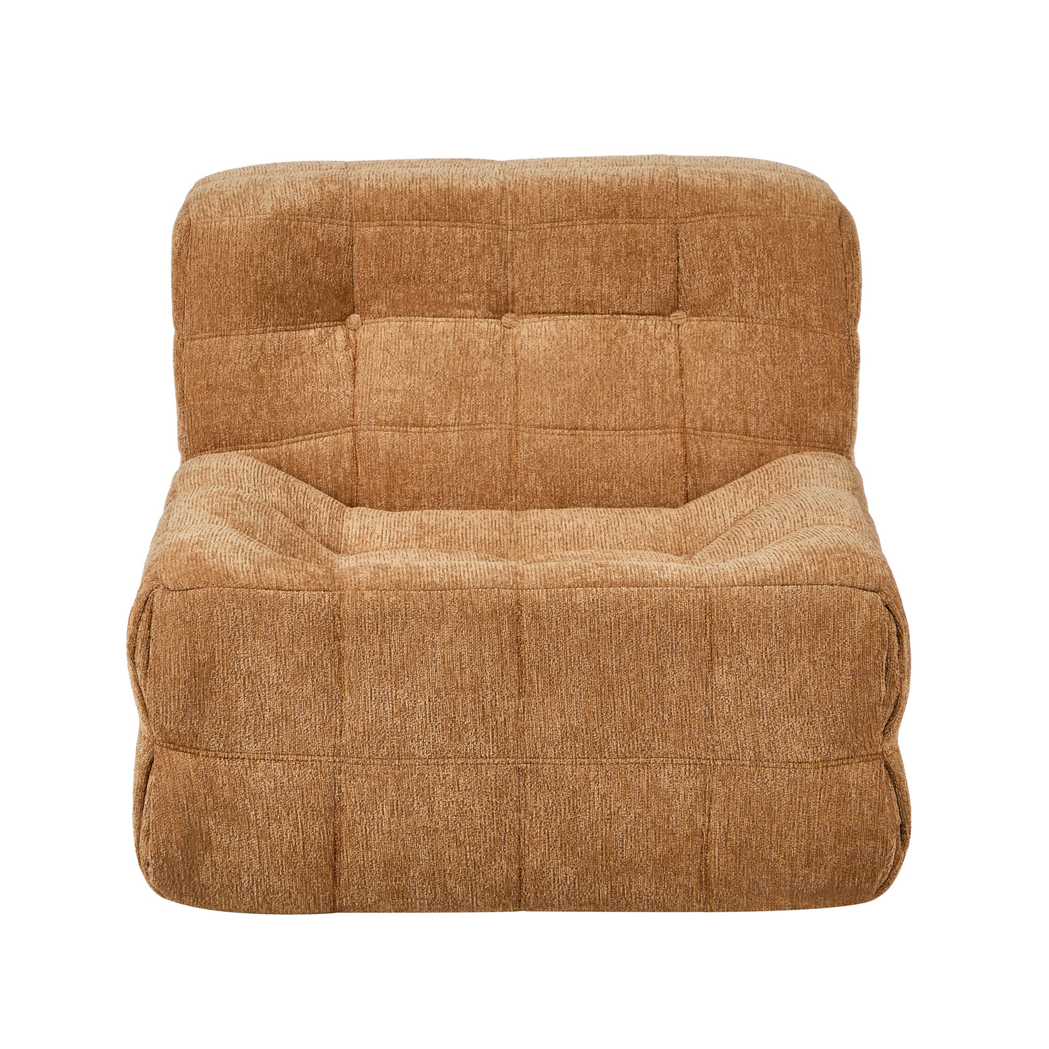 Zephyr Chenille Armless Lounge Chair