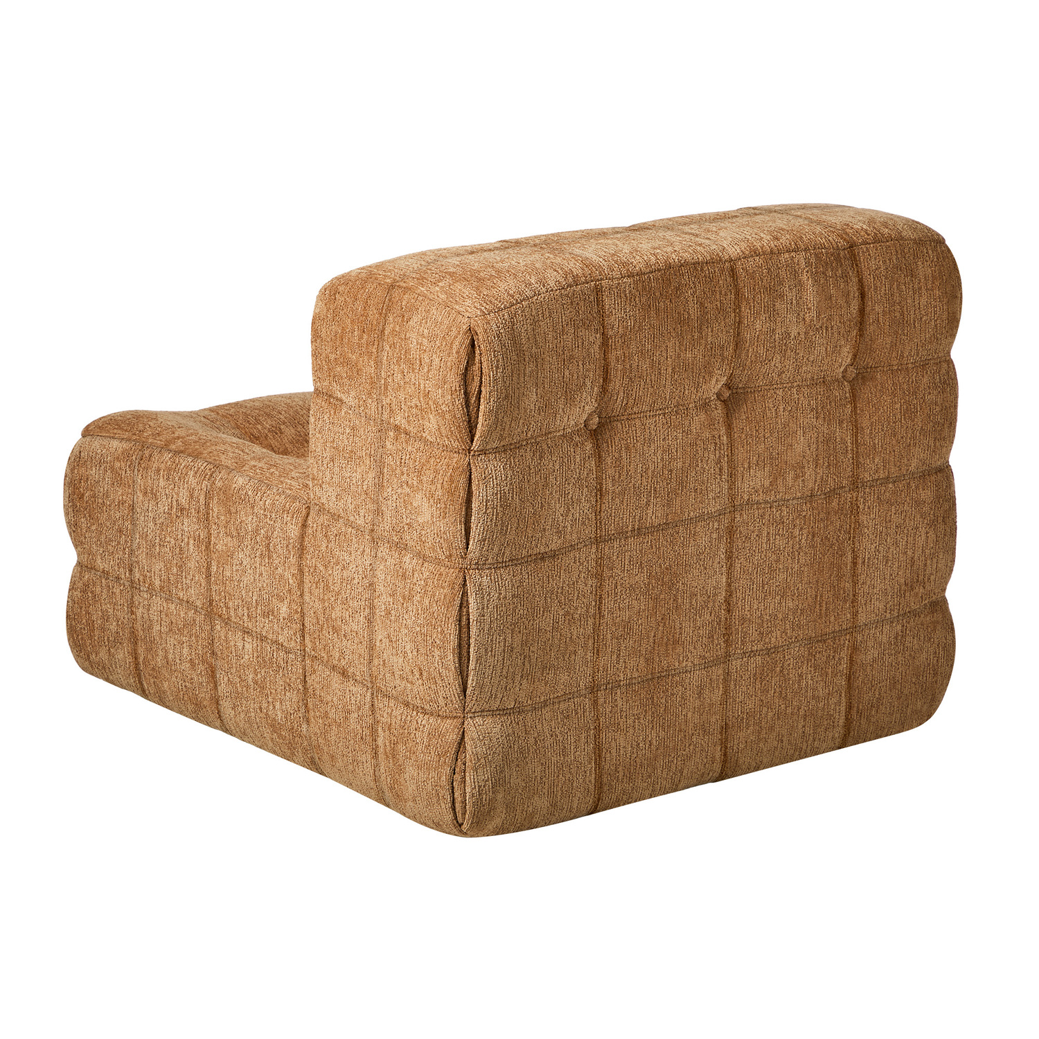 Zephyr Chenille Armless Lounge Chair