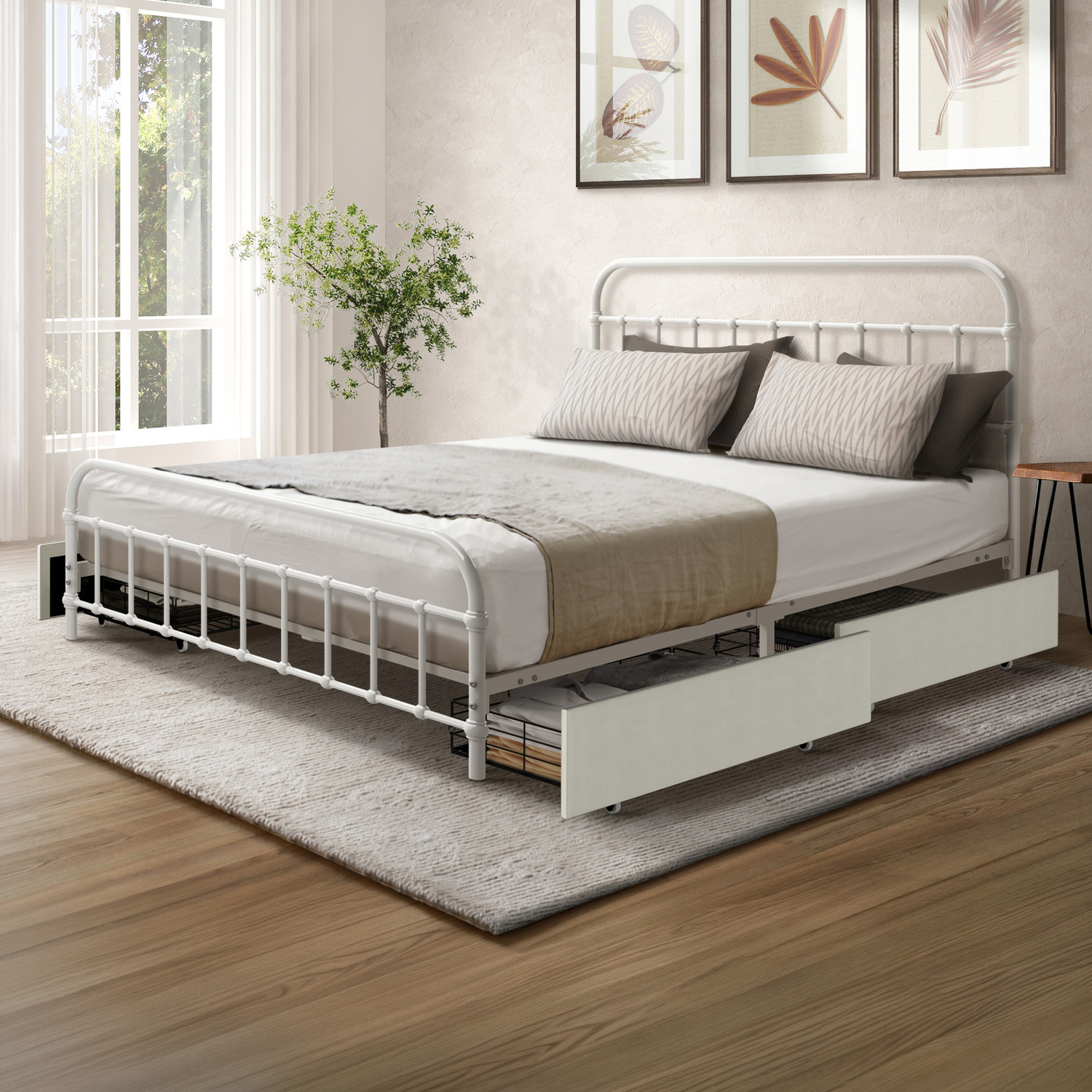 Caelum Bed Frame with Drawers
